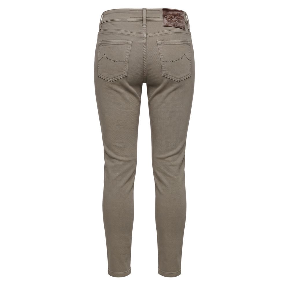 Jacob Cohen Grey Cotton Womens Pant - Jacob Cohen - Modalova
