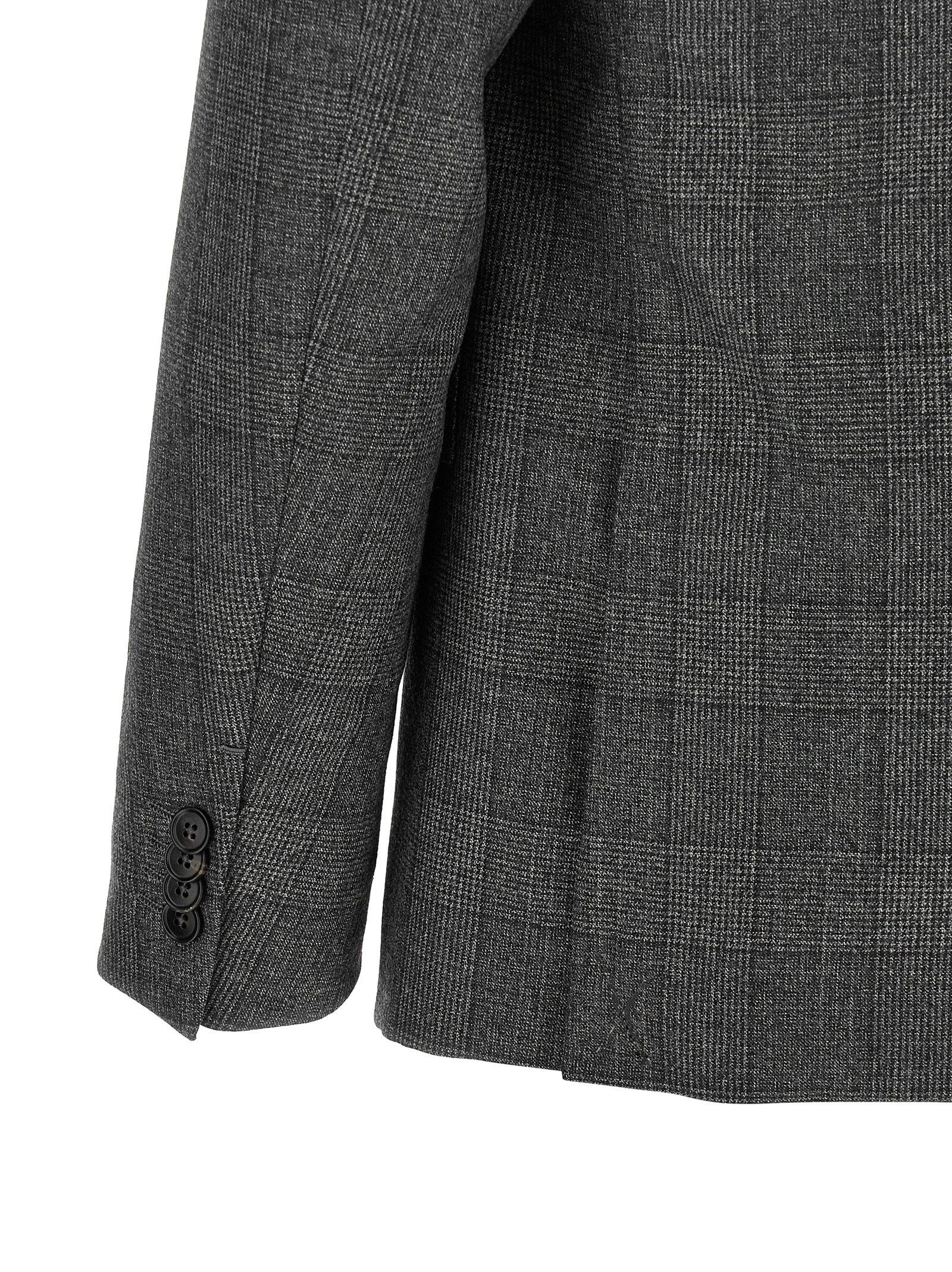 Wool Two-Piece Men's Suit - ZEGNA - Modalova
