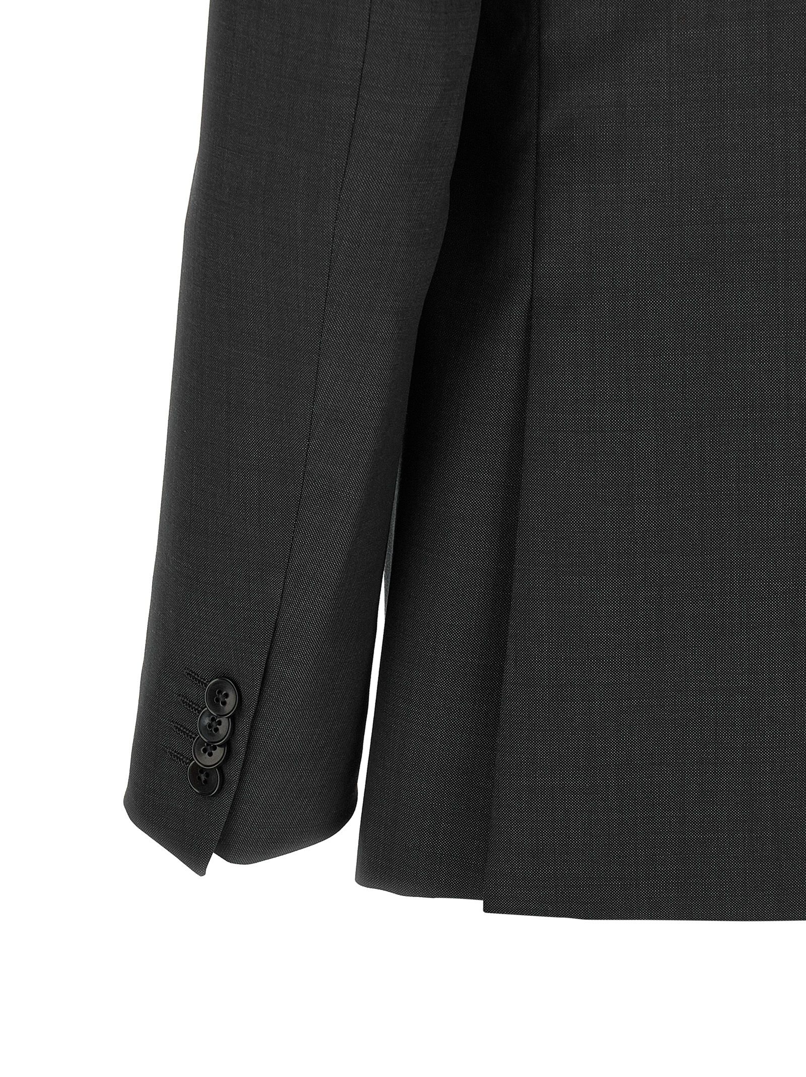 Wool Two-Piece Men's Suit - ZEGNA - Modalova