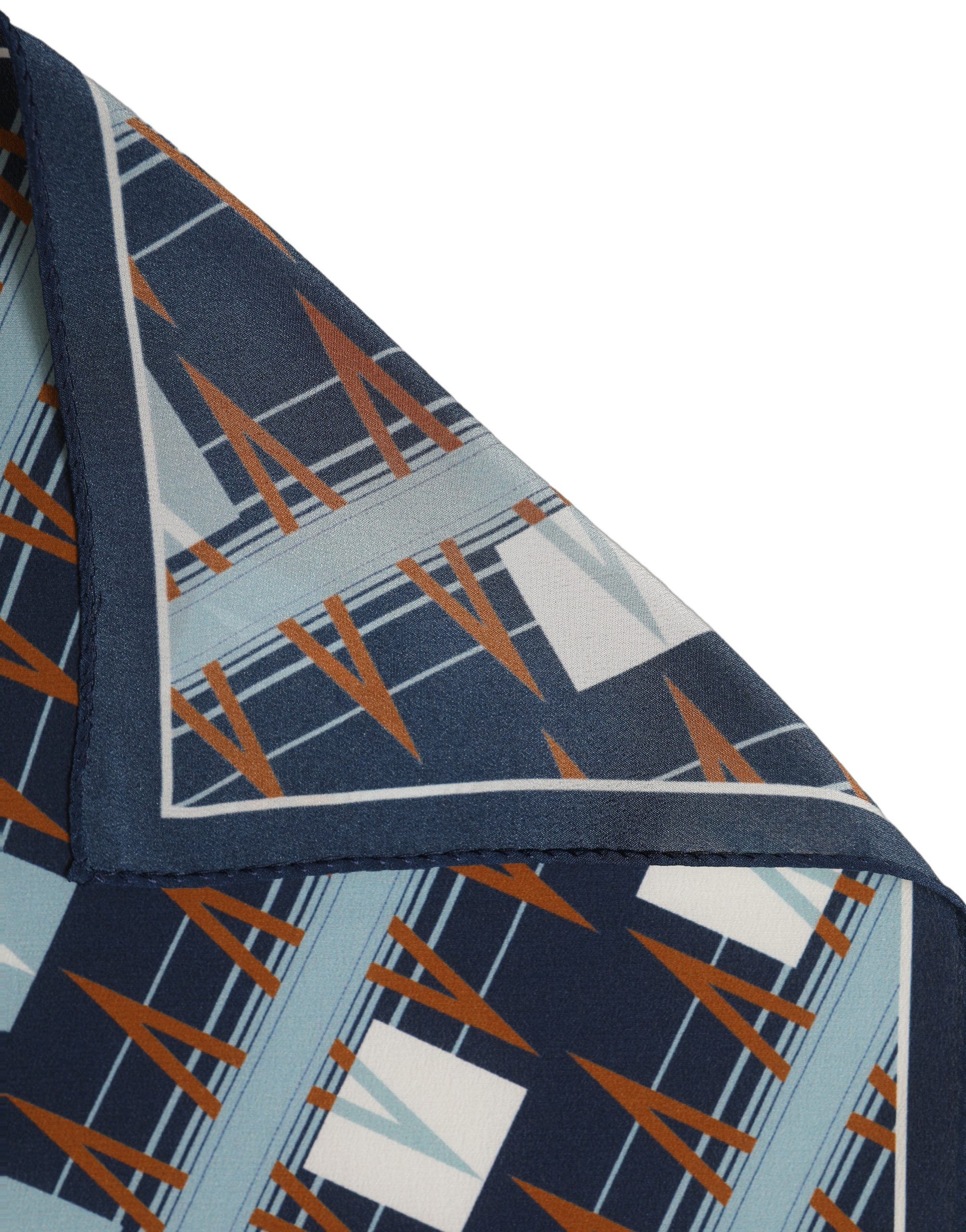 Abstract Square Pocket Foulard Men's Scarf - Dolce & Gabbana - Modalova