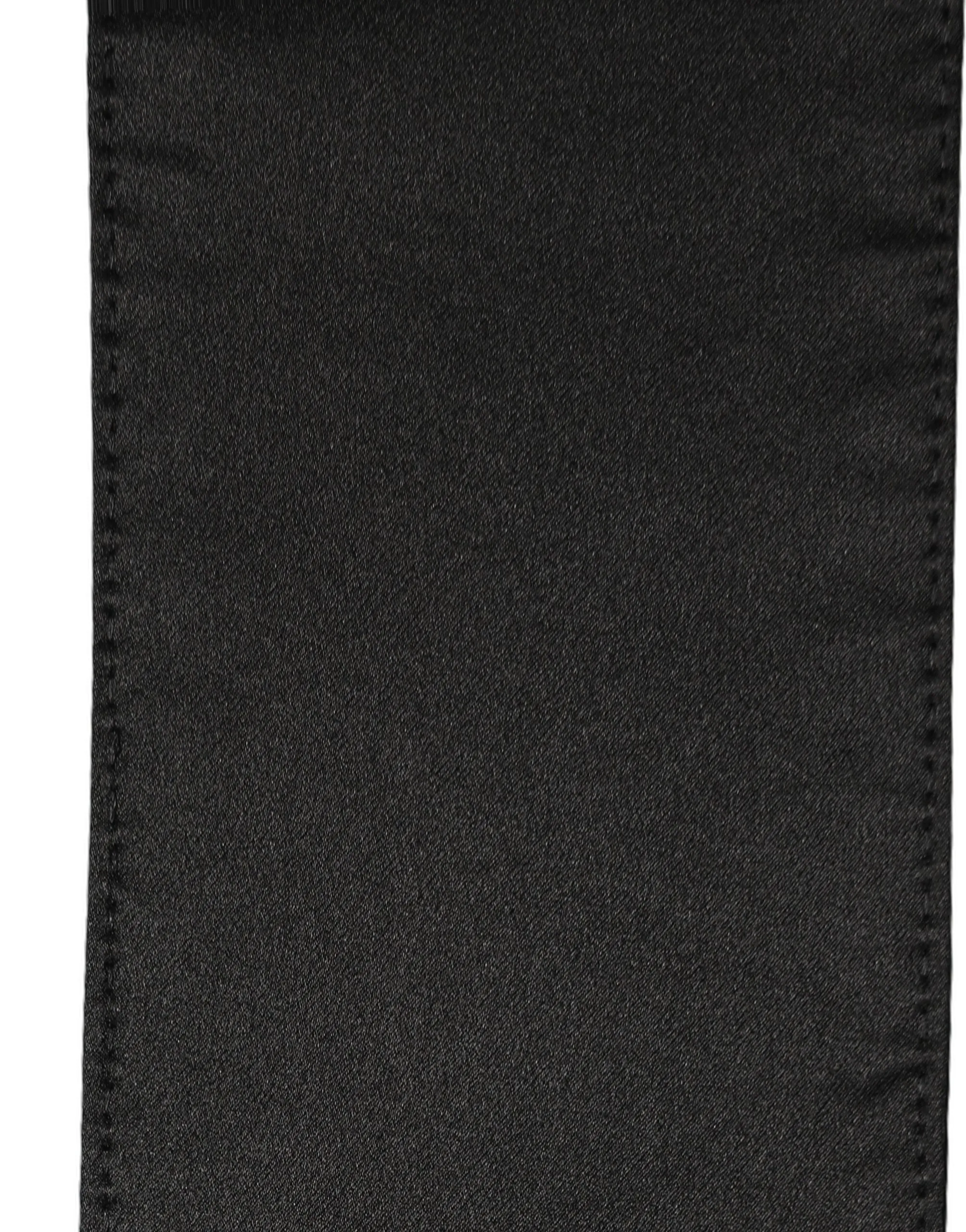 Satin Silk Skinny Fringed Shawl Men's Scarf - Dolce & Gabbana - Modalova