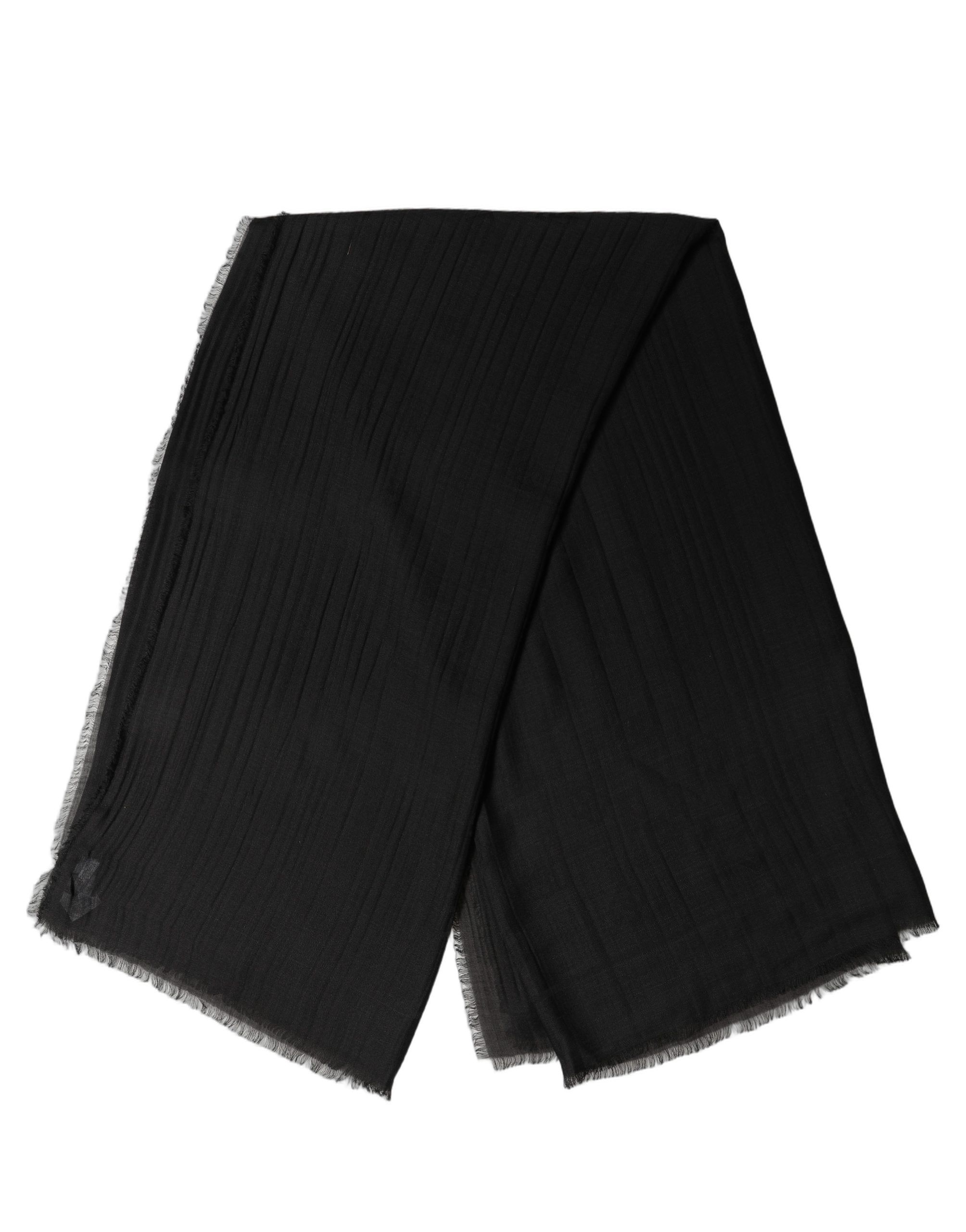 Silk Wool Fringed Men Lace Stole Men's Scarf - Dolce & Gabbana - Modalova