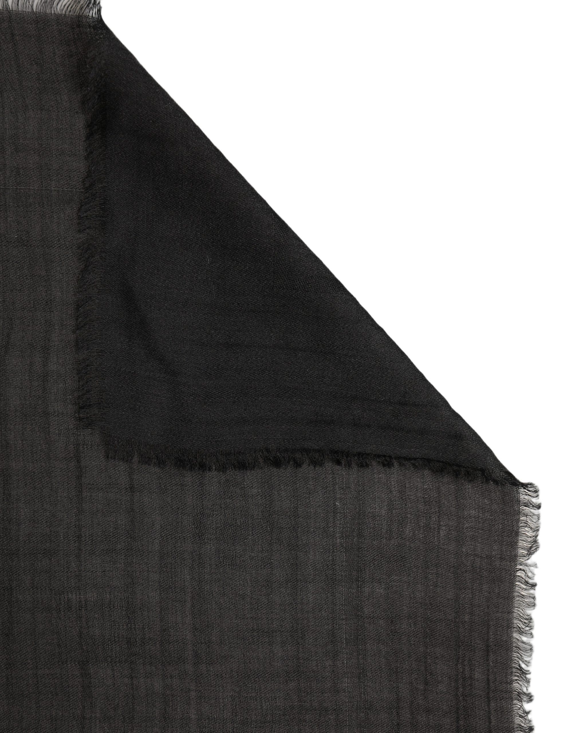 Silk Wool Fringed Men Lace Stole Men's Scarf - Dolce & Gabbana - Modalova