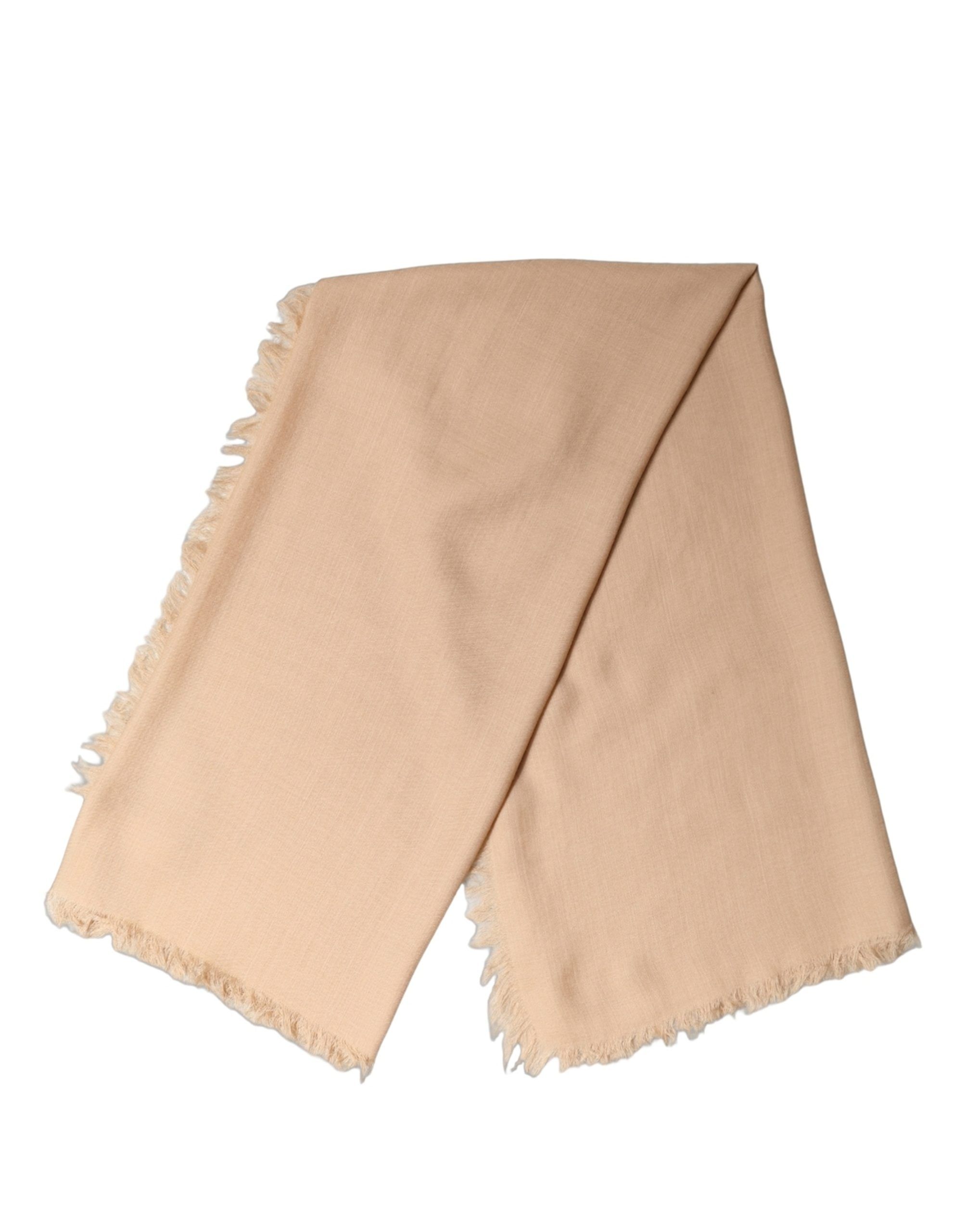 Silk Wool Fringed Men Lace Stole Men's Scarf (Pre-Owned) - Dolce & Gabbana - Modalova