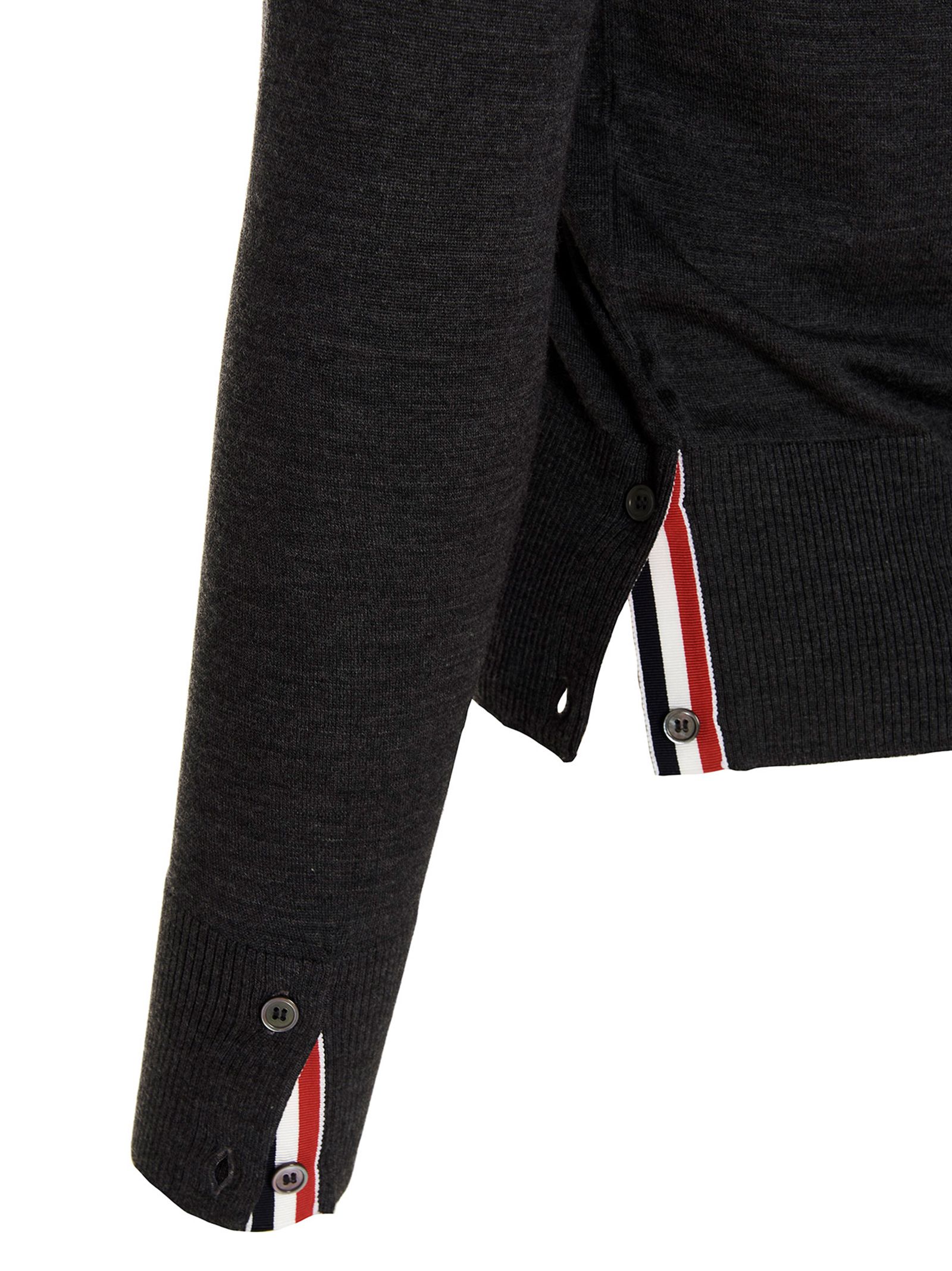 Merino Wool Men's Cardigan - Thom Browne - Modalova