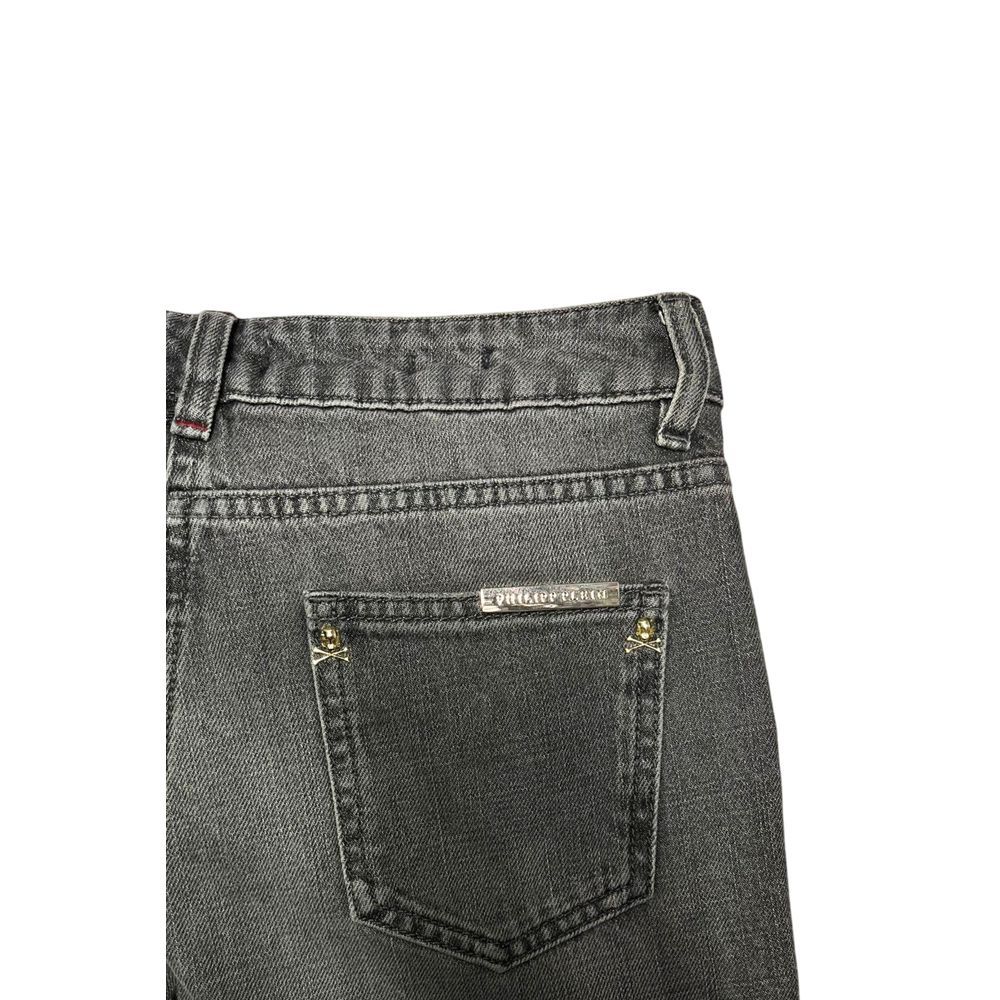 Grey Cotton Women Women's Jeans - Philipp Plein - Modalova