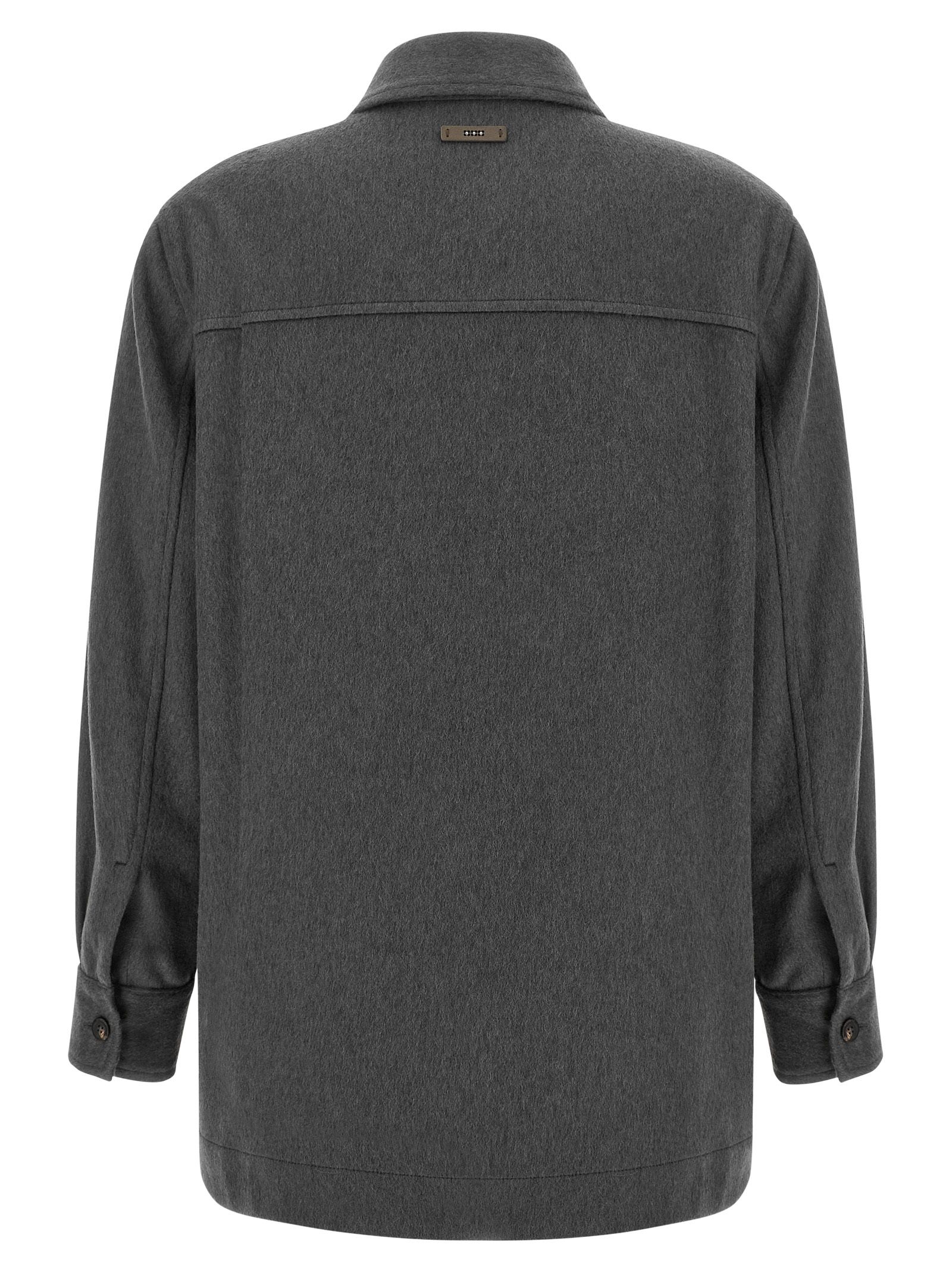 Virgin Wool Women's Blouse - Peserico - Modalova