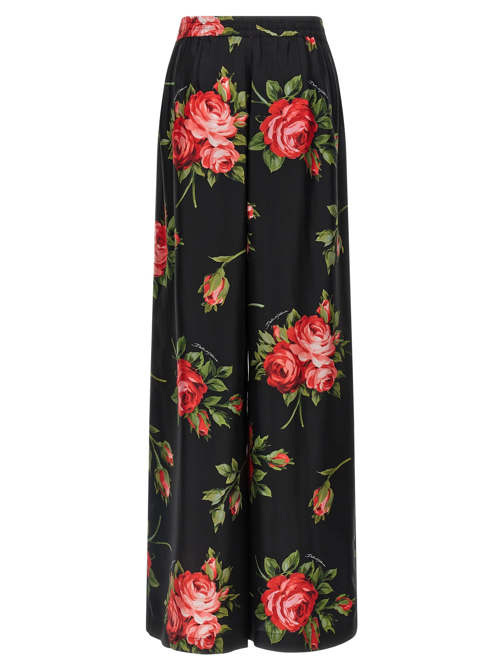Silk Women's Pants - Dolce & Gabbana - Modalova