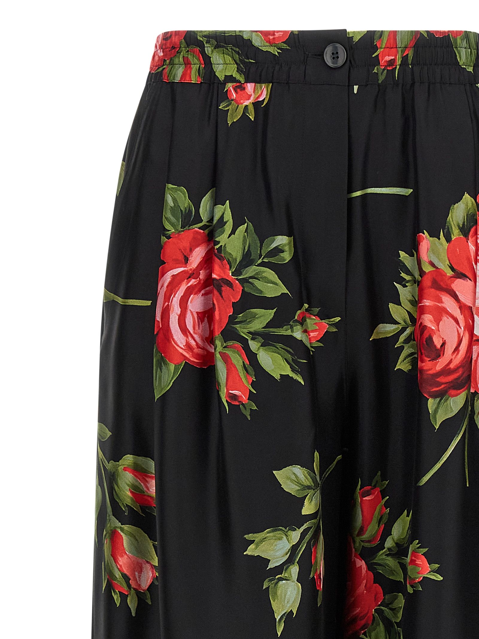 Silk Women's Pants - Dolce & Gabbana - Modalova