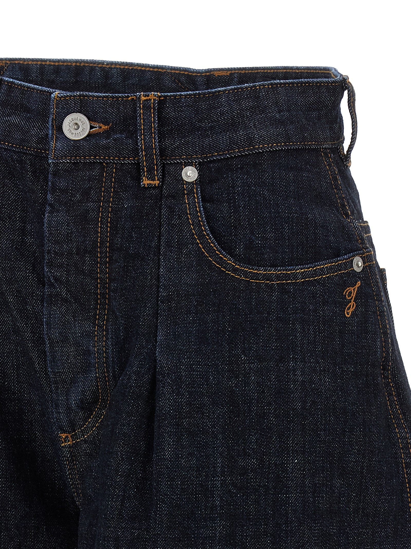 Cotton High-Waisted Women's Jean - Jacquemus - Modalova