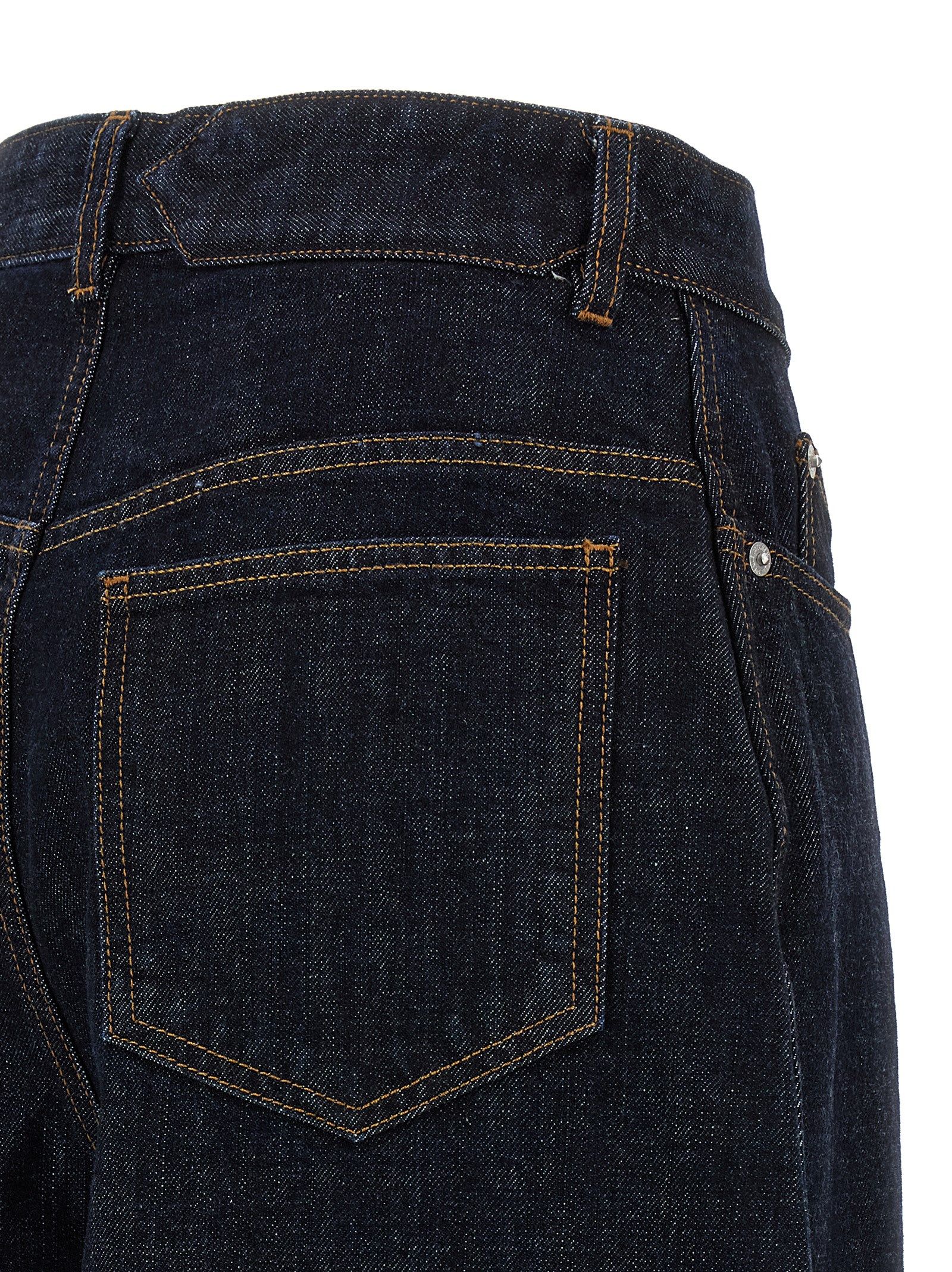 Cotton High-Waisted Women's Jean - Jacquemus - Modalova