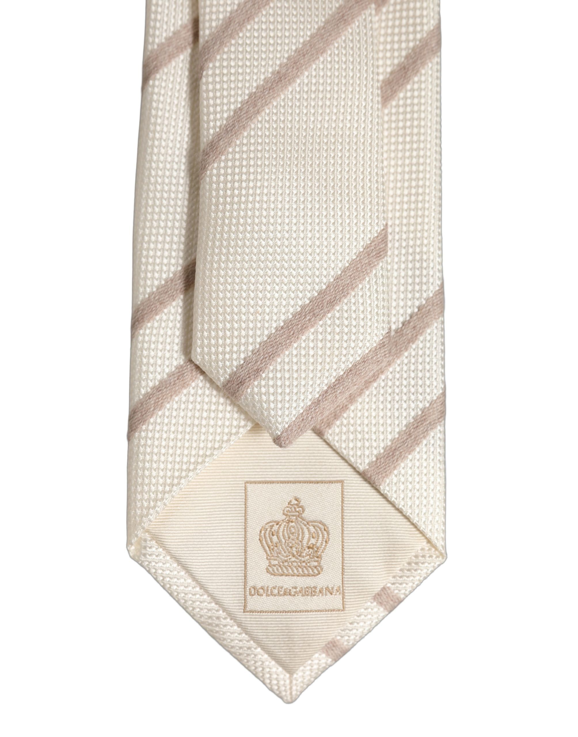 Men Silk Stripes Adjustable Men'sd NeckMen's Men's Tie (Pre-Owned) - Dolce & Gabbana - Modalova