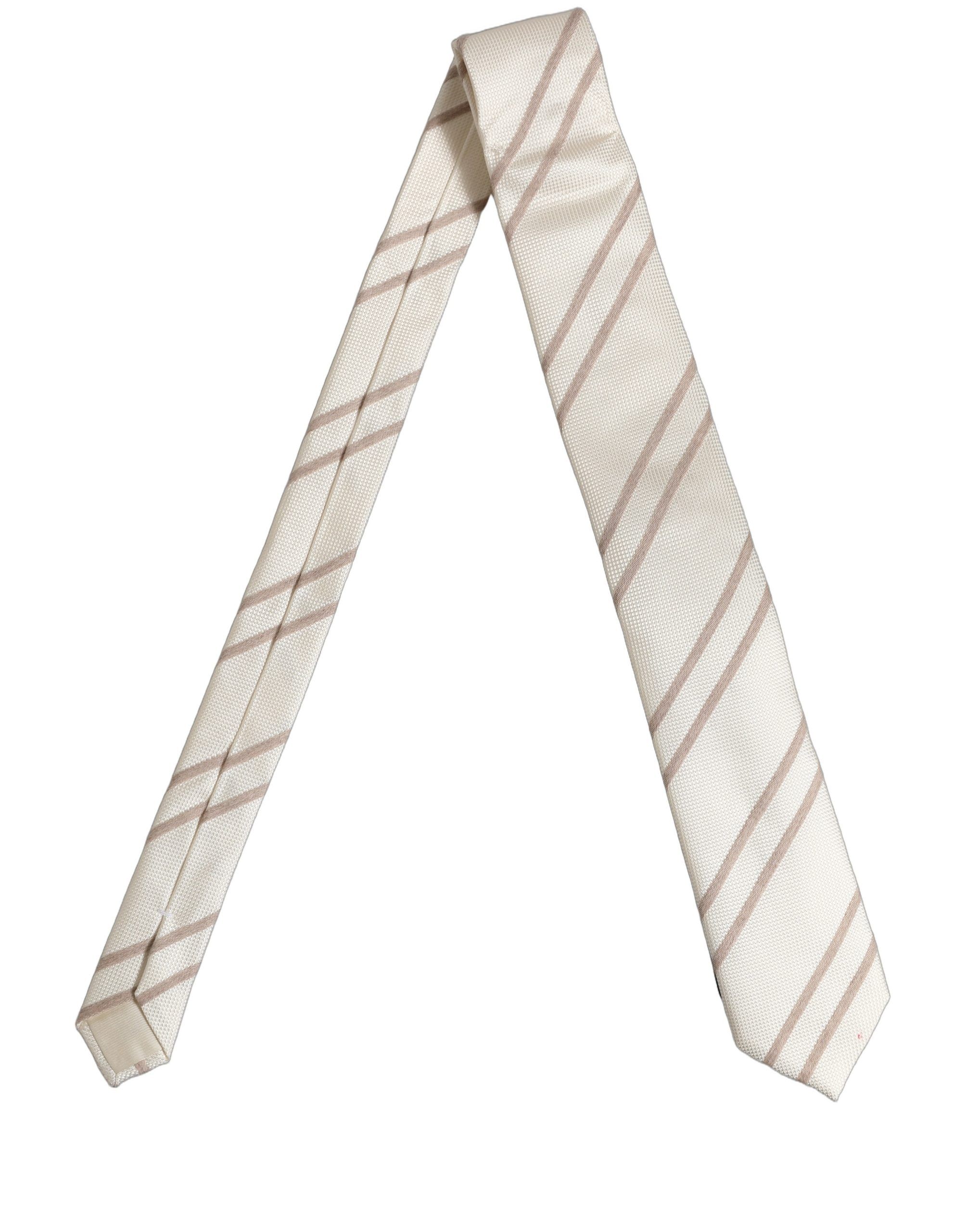 Men Silk Stripes Adjustable Men'sd NeckMen's Men's Tie (Pre-Owned) - Dolce & Gabbana - Modalova