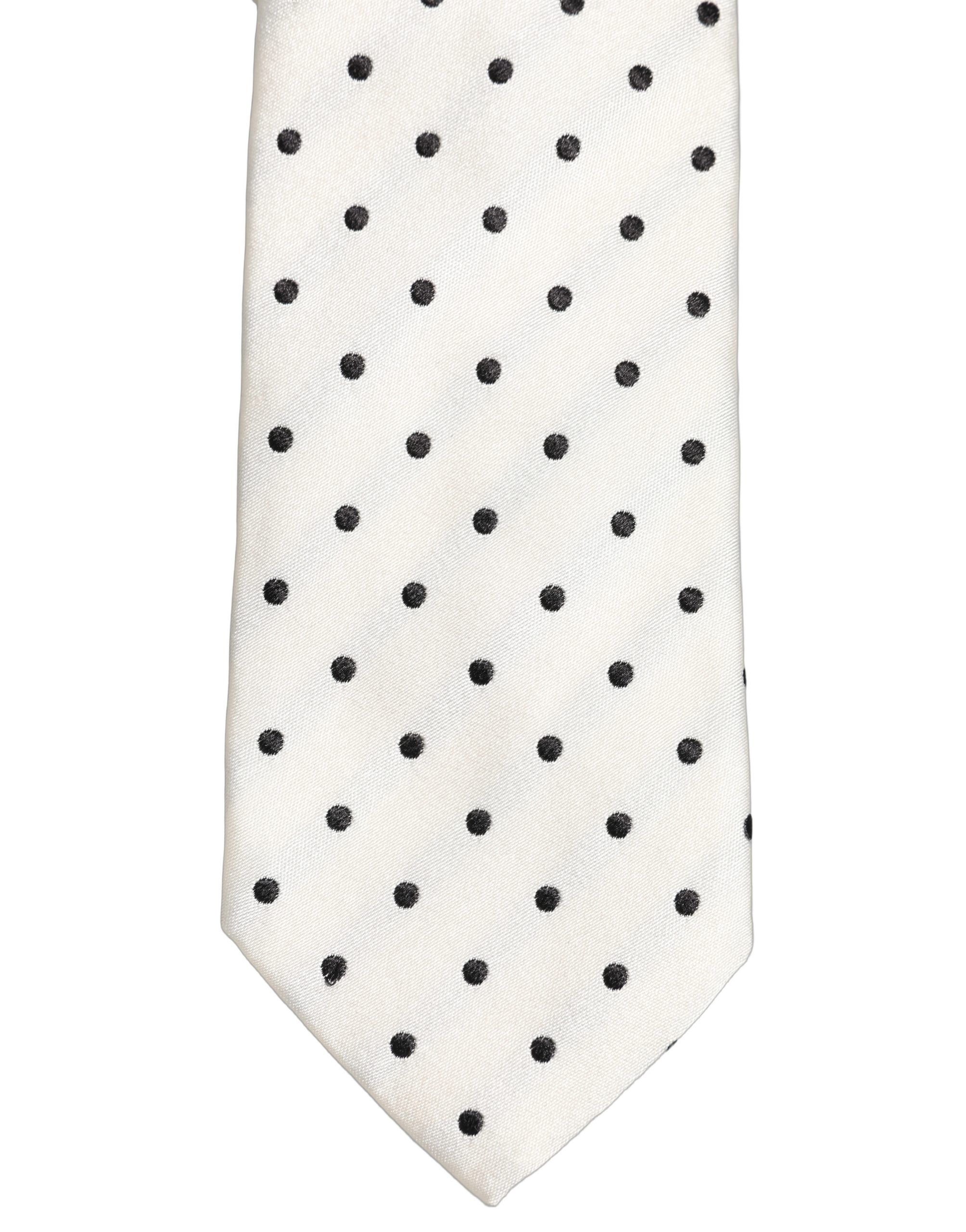 Men Silk Polka Dot Adjustable Men'sd NeckMen's Men's Tie (Pre-Owned) - Dolce & Gabbana - Modalova