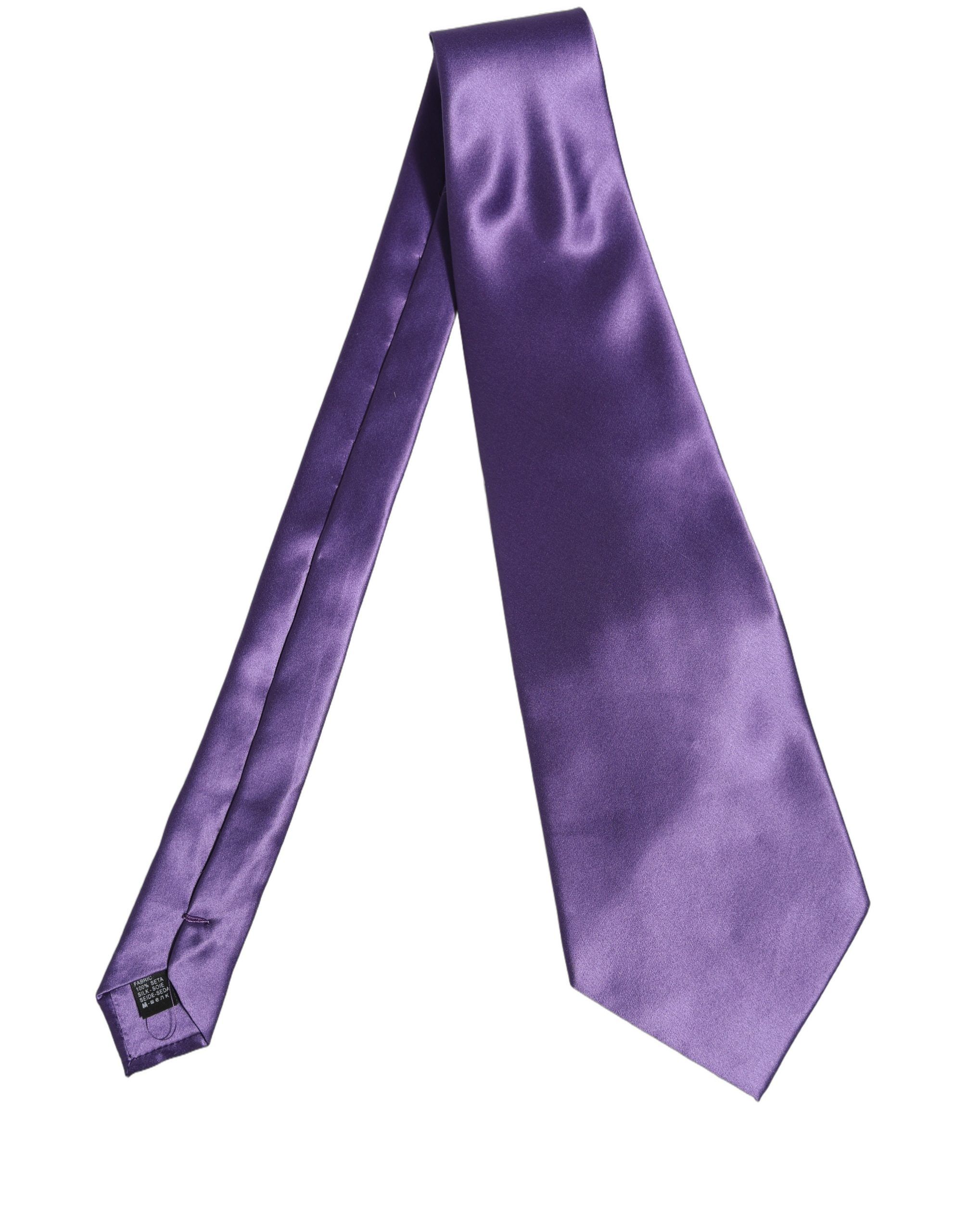 Men Satin Silk Blend Adjustable Men'sd NeckMen's Men's Tie - Dolce & Gabbana - Modalova