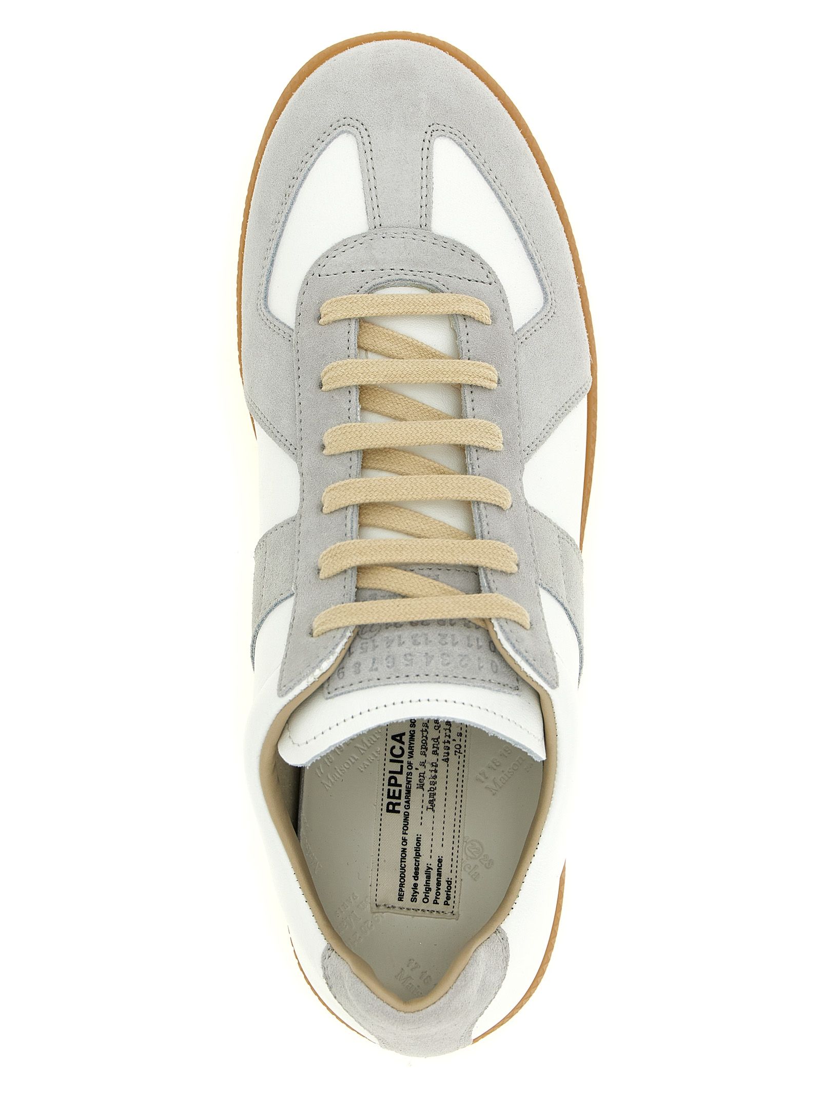 Calfskin Men's Sneakers - Maison Margiela - Modalova