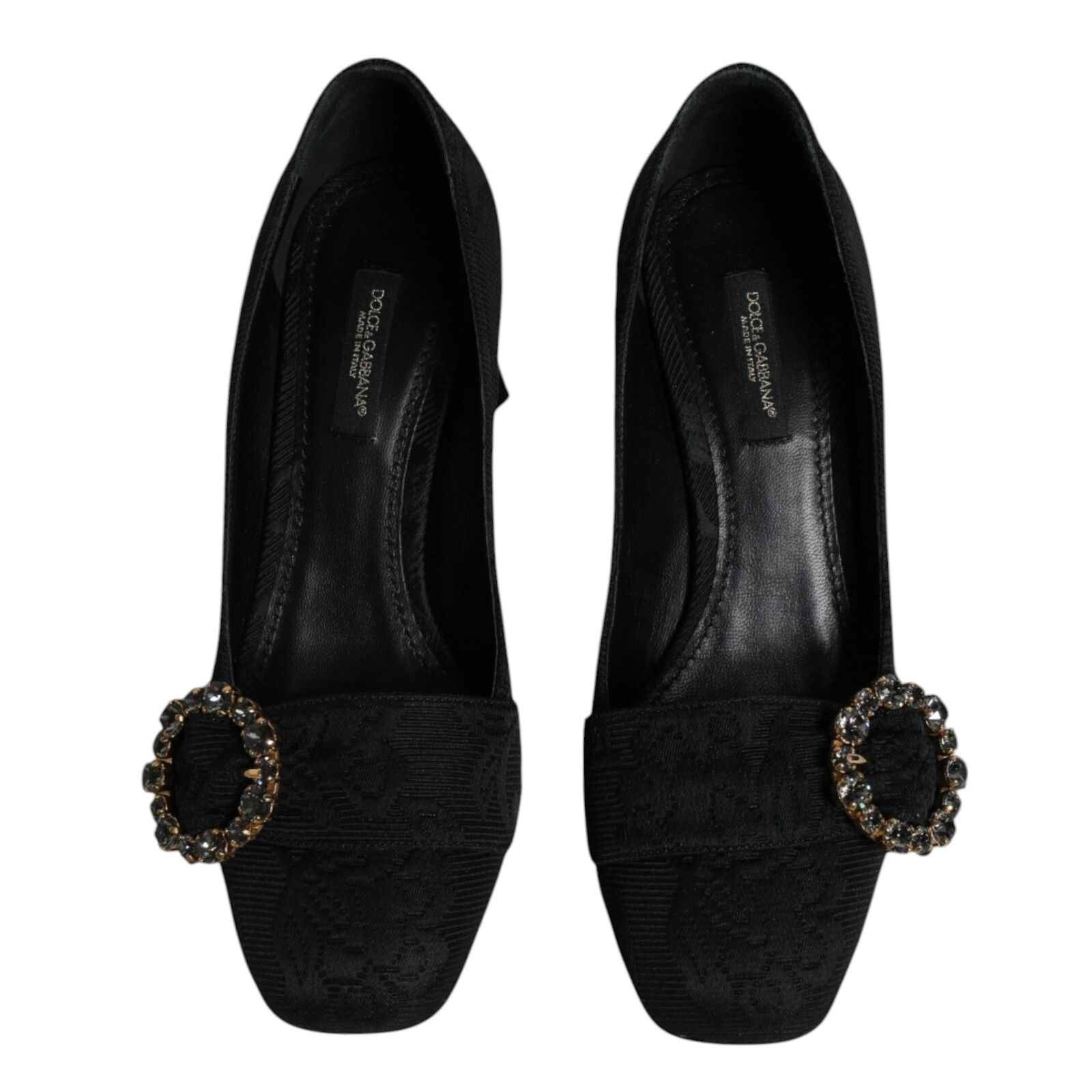 Brocade Crystals Heels Pumps Women's Shoes (Pre-Owned) - Dolce & Gabbana - Modalova