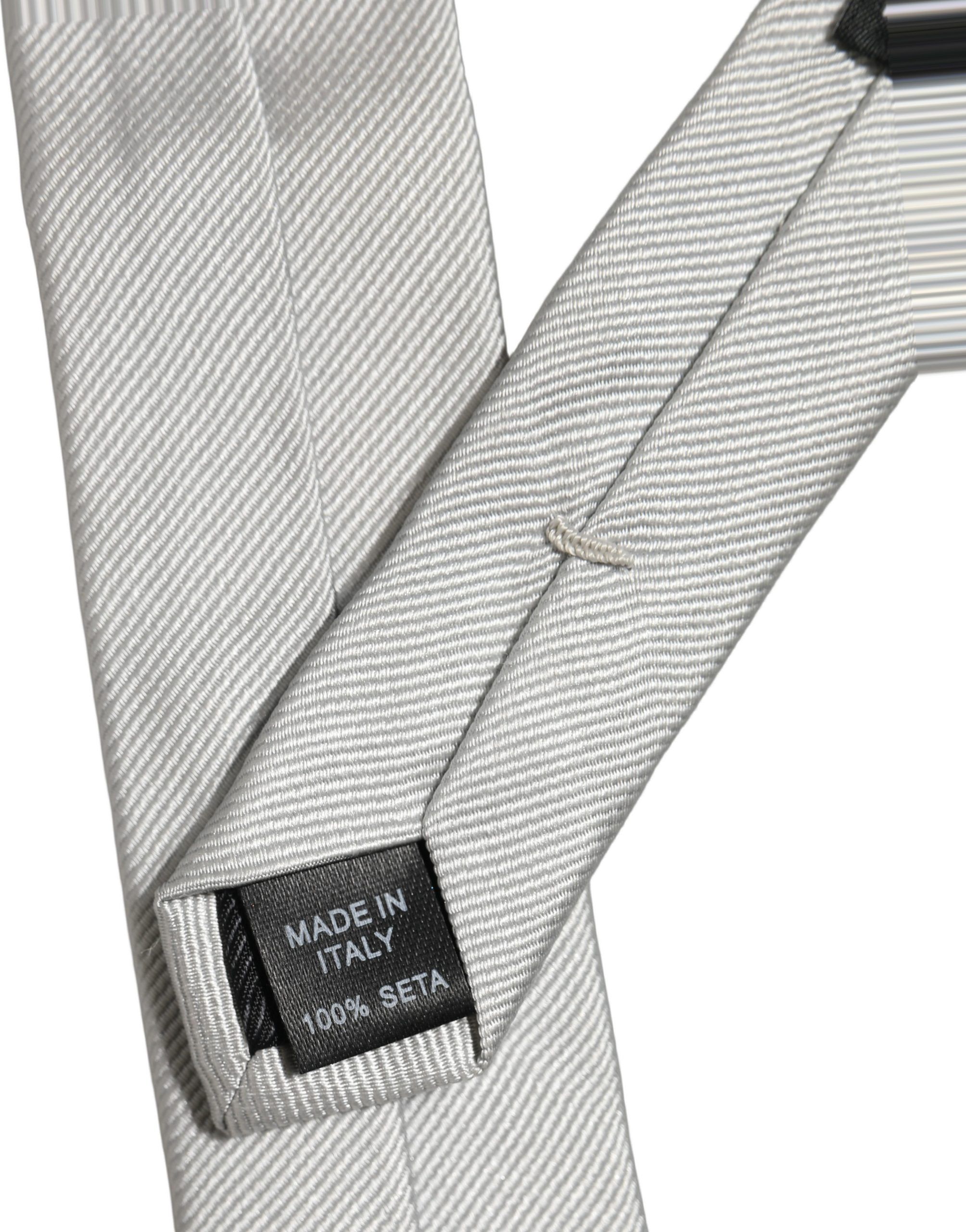Men Textured Silk Adjustable Men'sd NeckMen's Men's Tie - Dolce & Gabbana - Modalova