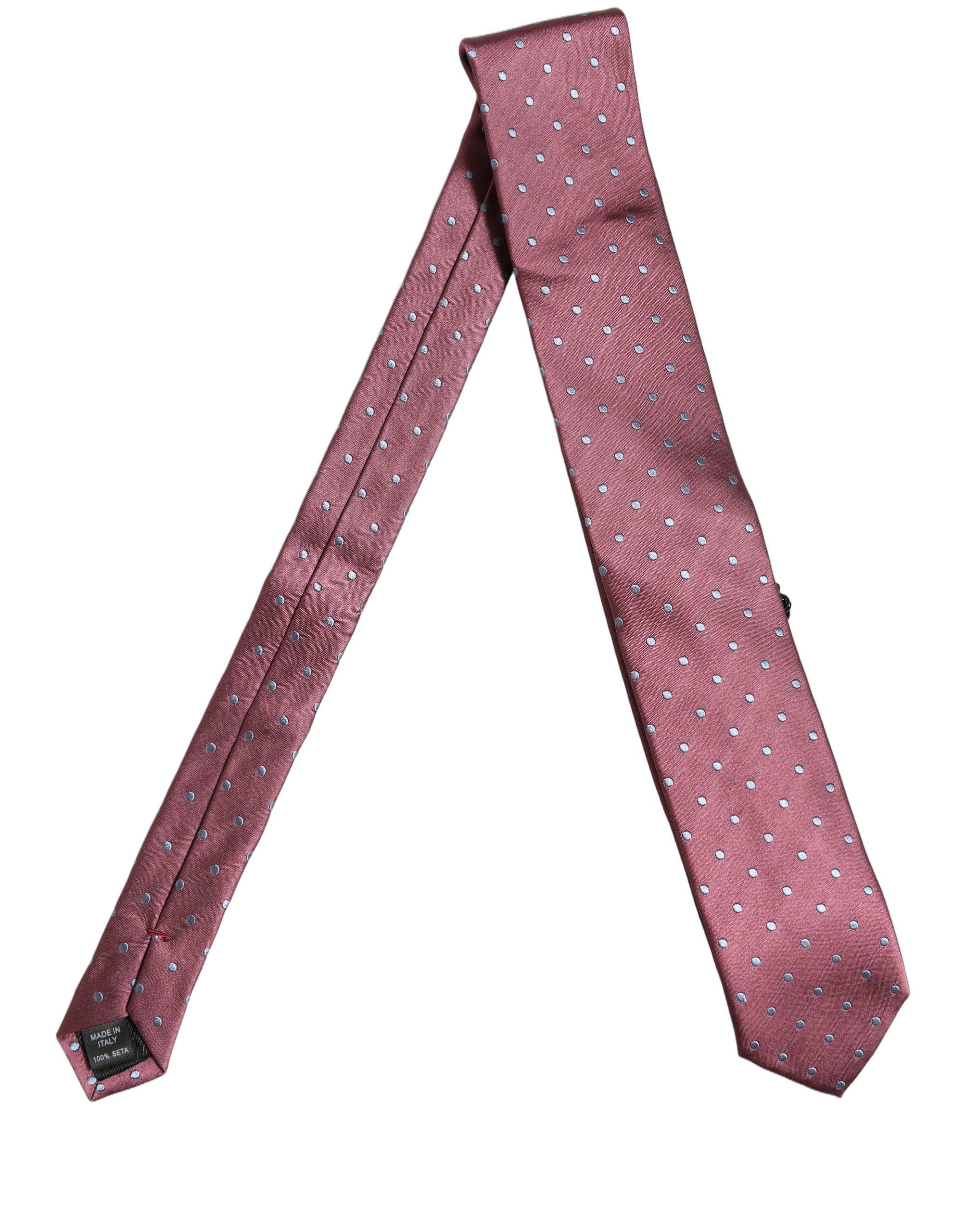 Men Silk Polka Dot Adjustable Men'sd NeckMen's Men's Tie - Dolce & Gabbana - Modalova