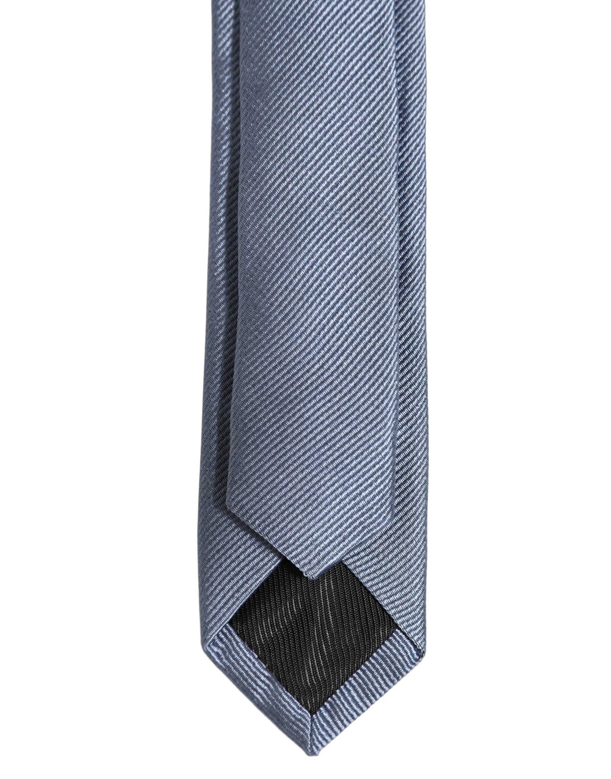 Men Textured Silk Adjustable Men'sd NeckMen's Men's Tie - Dolce & Gabbana - Modalova
