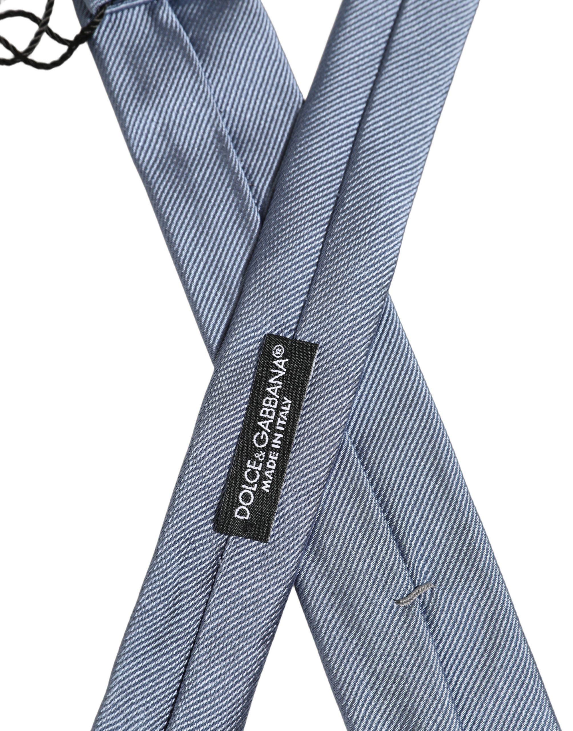 Men Textured Silk Adjustable Men'sd NeckMen's Men's Tie - Dolce & Gabbana - Modalova