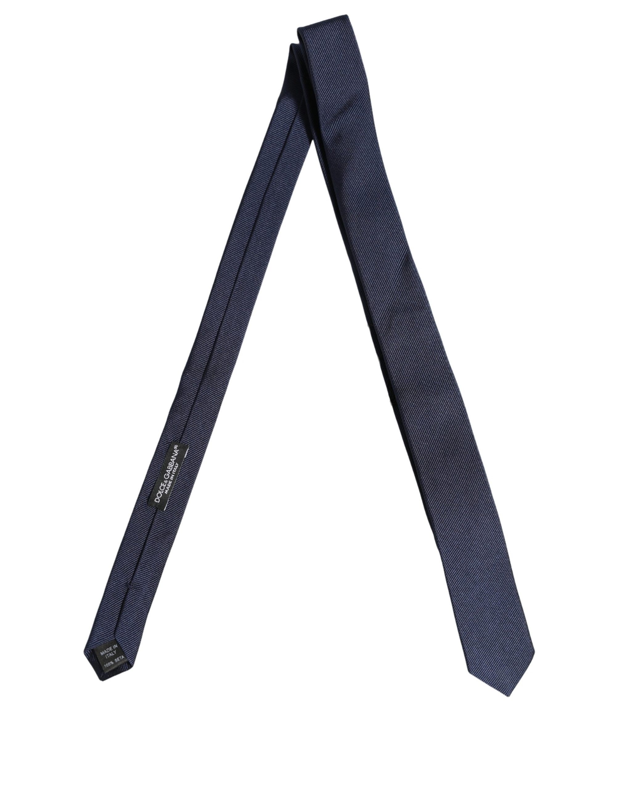 Men Textured Silk Adjustable Men'sd NeckMen's Men's Tie - Dolce & Gabbana - Modalova
