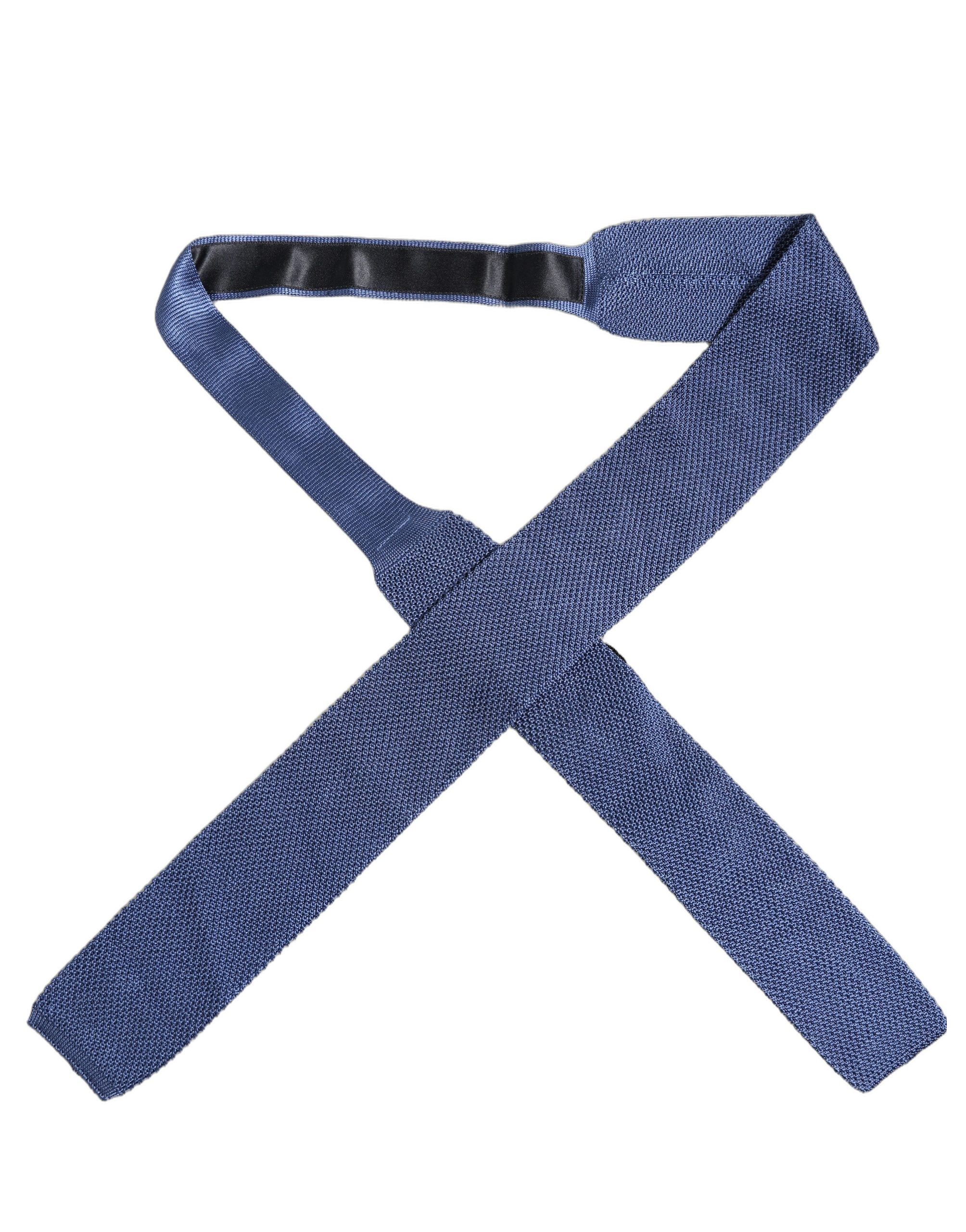 Men Silk Knitted Skinny Adjustable Men'sd NeckMen's Men's Tie - Dolce & Gabbana - Modalova