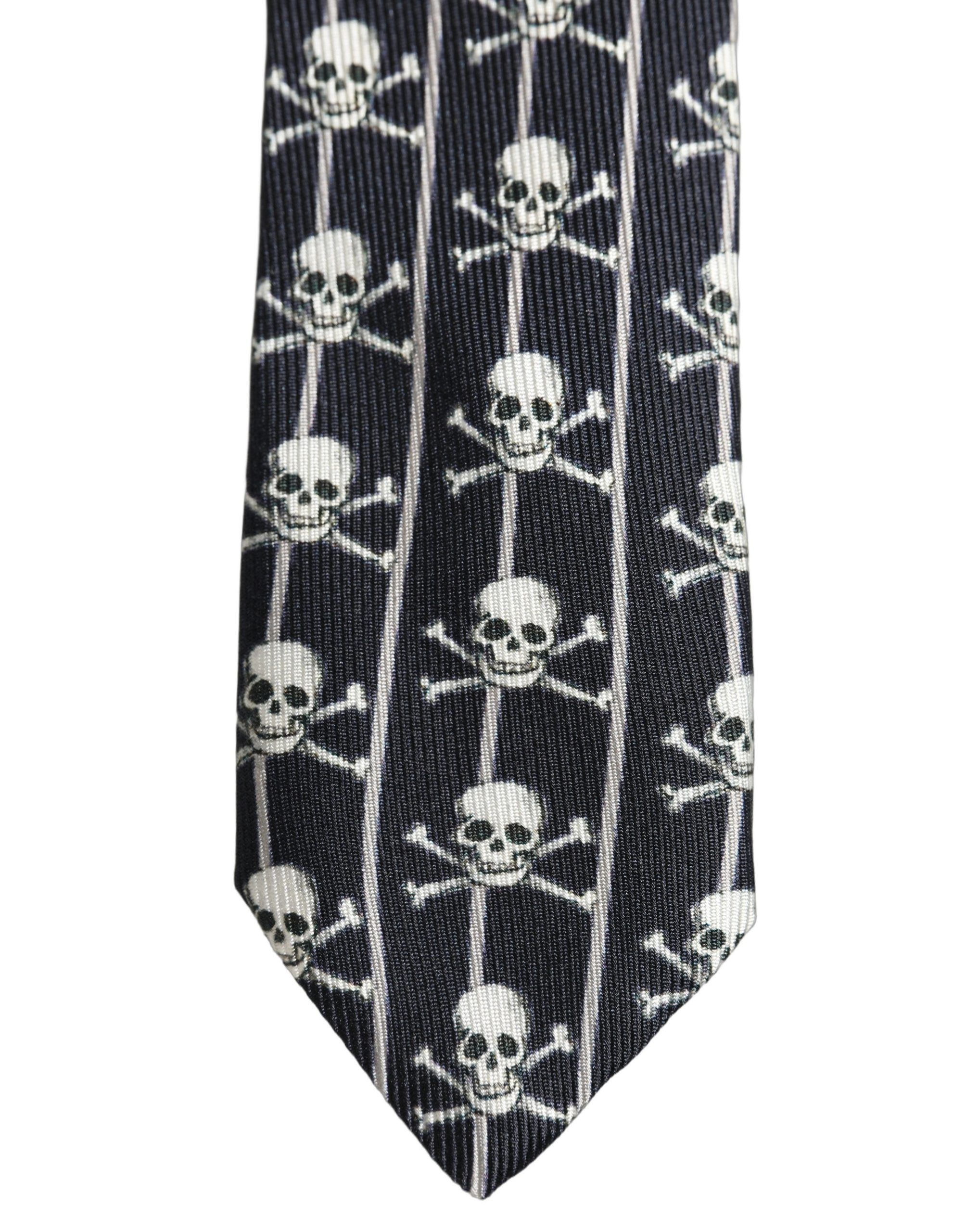 Men Silk Skull Fantasy Adjustable Men'sd NeckMen's Men's Tie - Dolce & Gabbana - Modalova