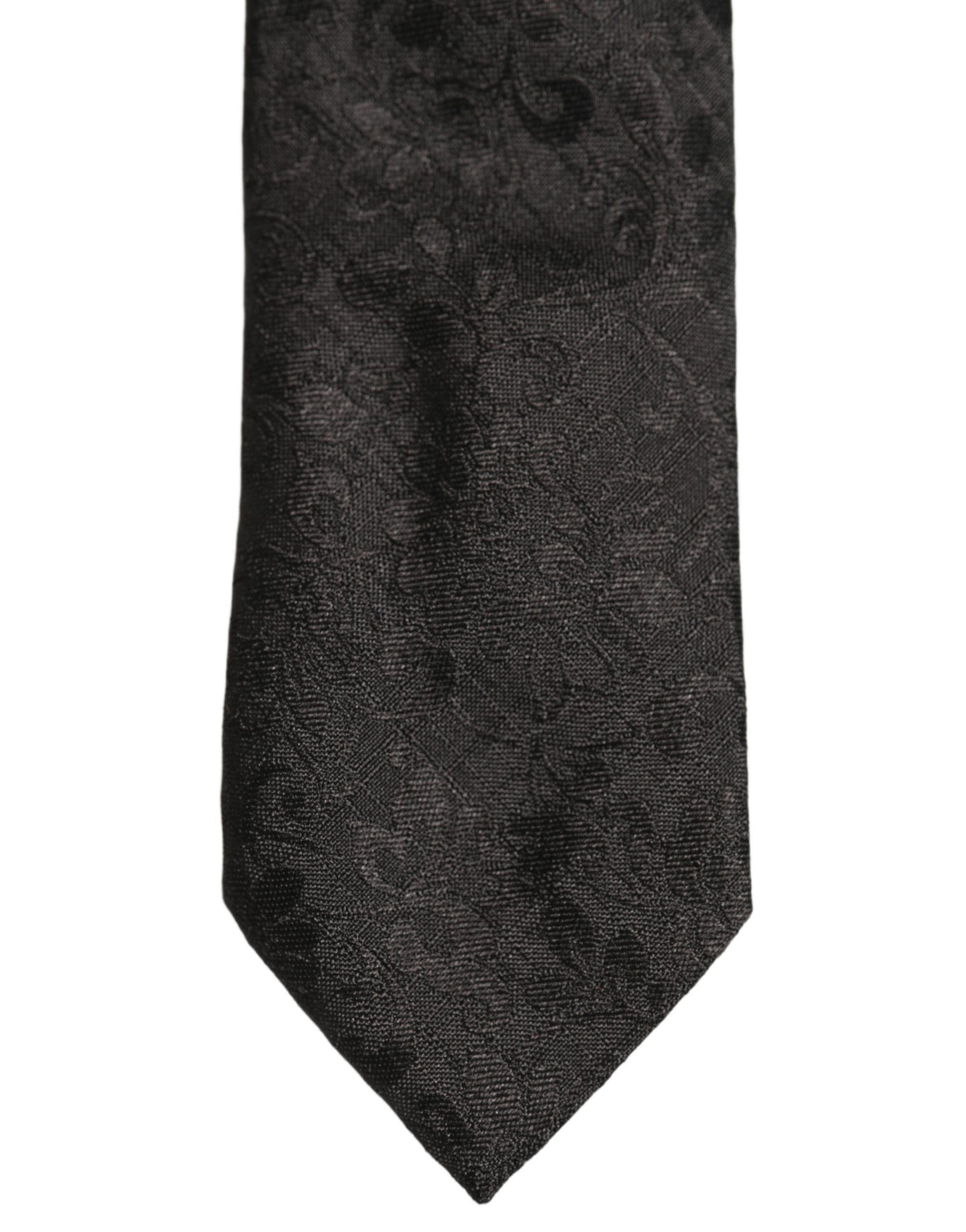 Men Silk Tonal Floral Adjustable Men'sd NeckMen's Men's Tie - Dolce & Gabbana - Modalova