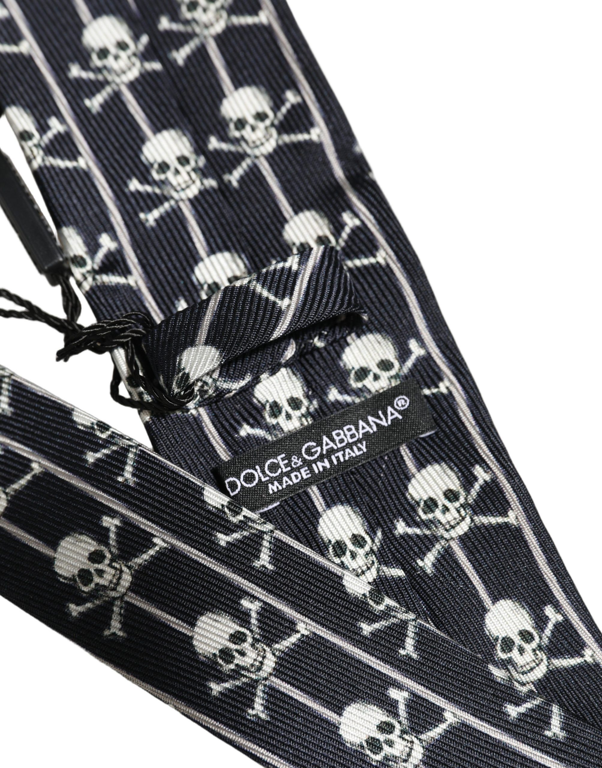 Men Silk Skull Fantasy Adjustable Men'sd NeckMen's Men's Tie - Dolce & Gabbana - Modalova