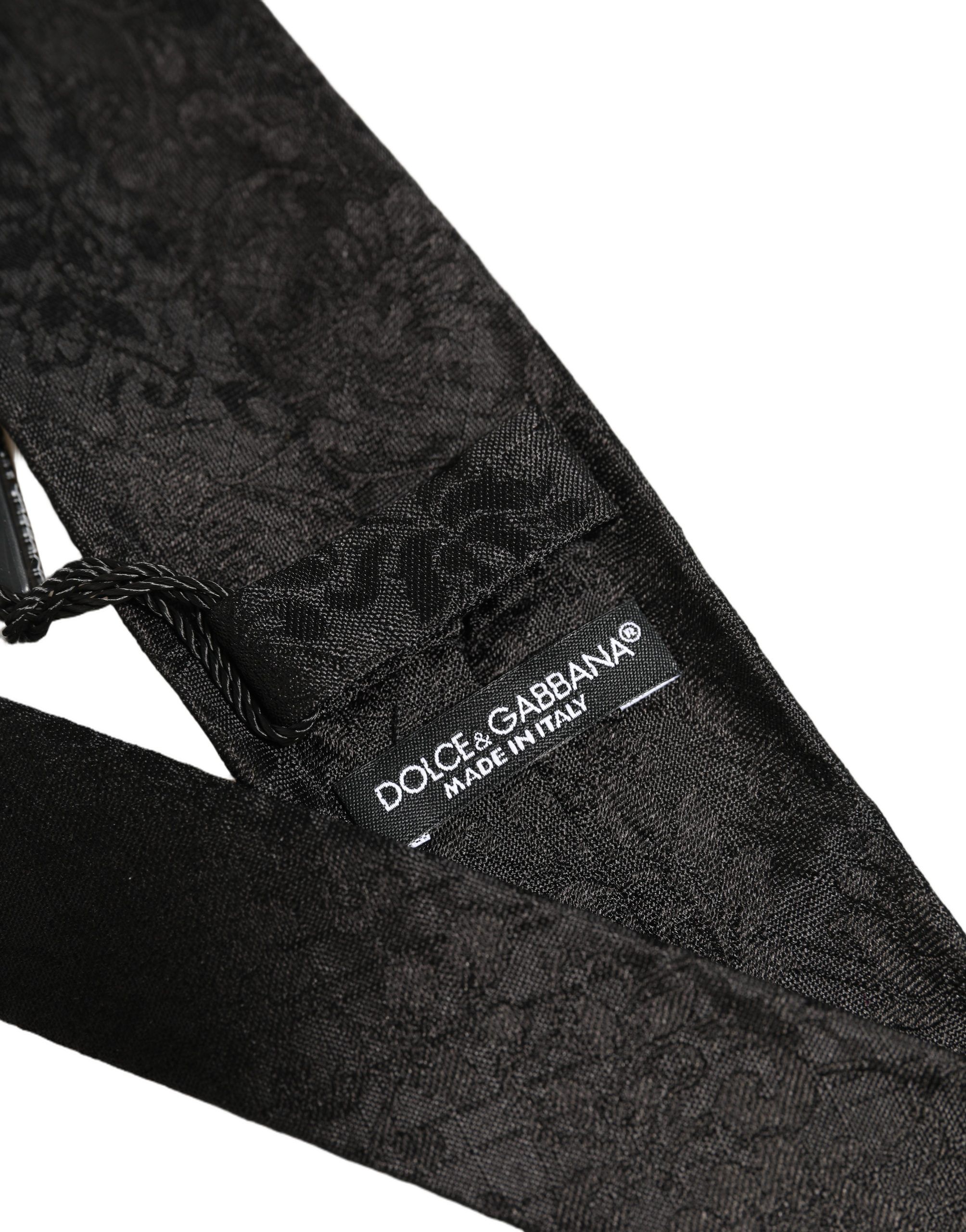 Men Silk Tonal Floral Adjustable Men'sd NeckMen's Men's Tie - Dolce & Gabbana - Modalova