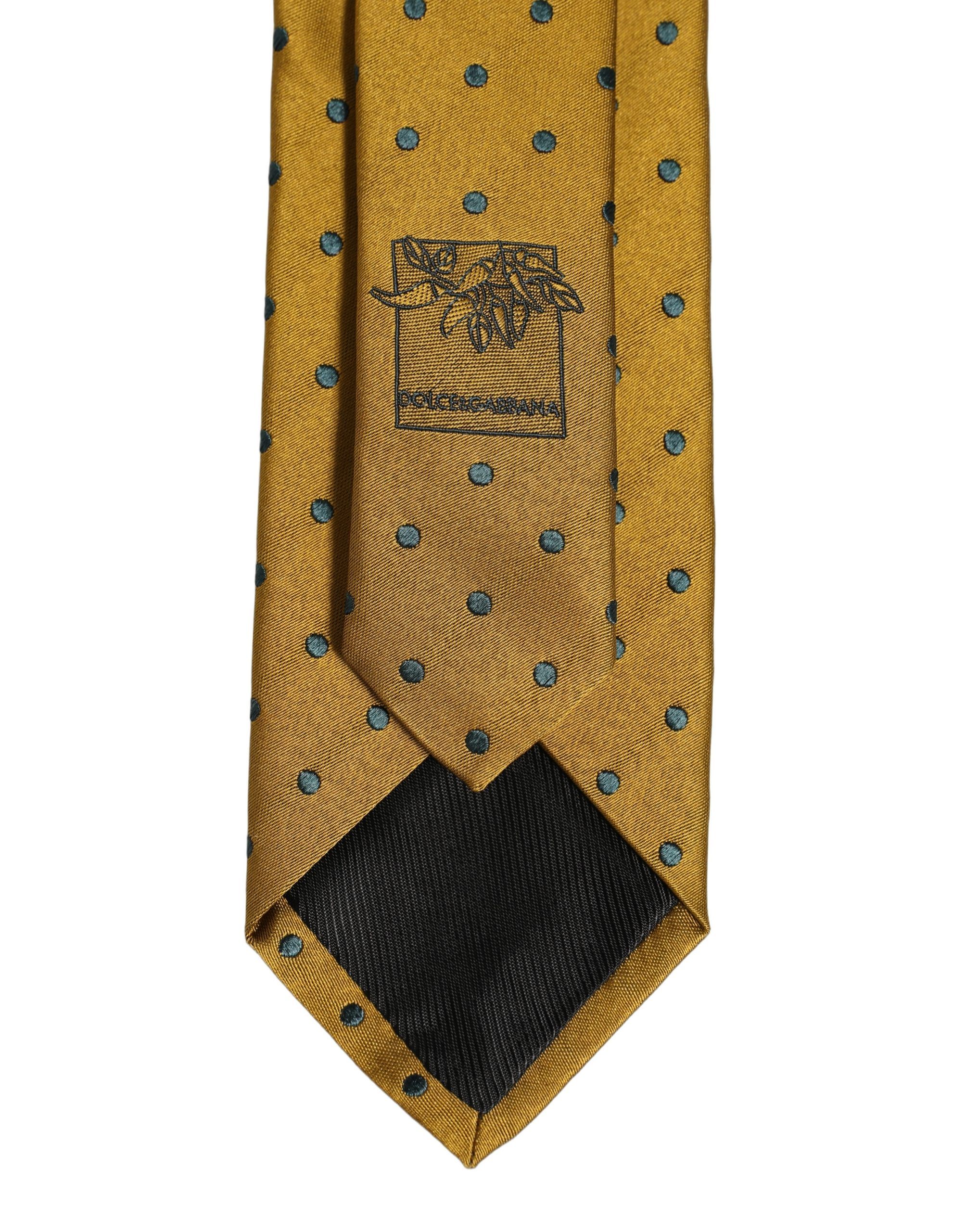 Men Silk Polka Dot Adjustable Men'sd NeckMen's Men's Tie - Dolce & Gabbana - Modalova
