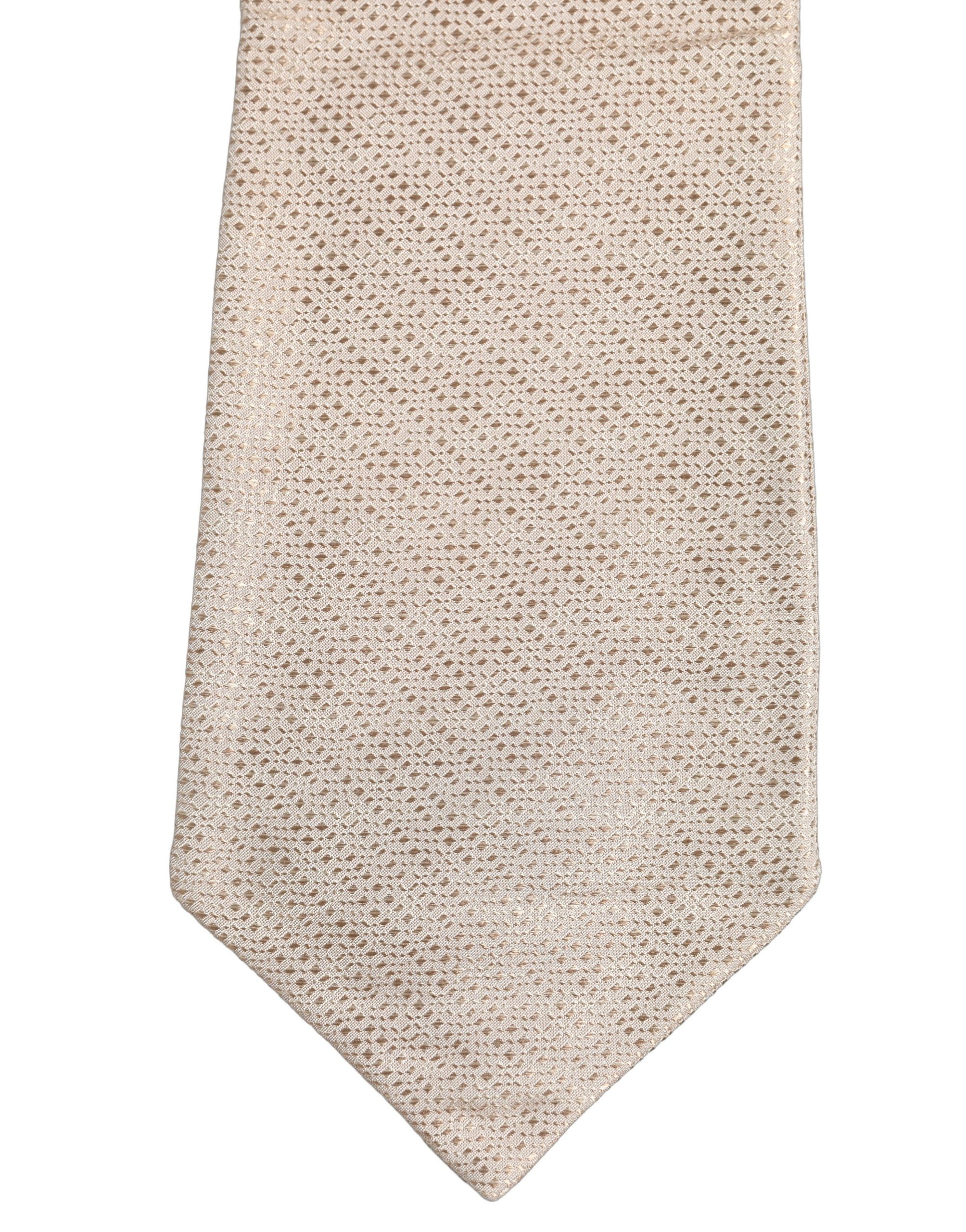 Silk Textured Knit Adjustable Men'sd Men NeckMen's Men's Tie - Dolce & Gabbana - Modalova