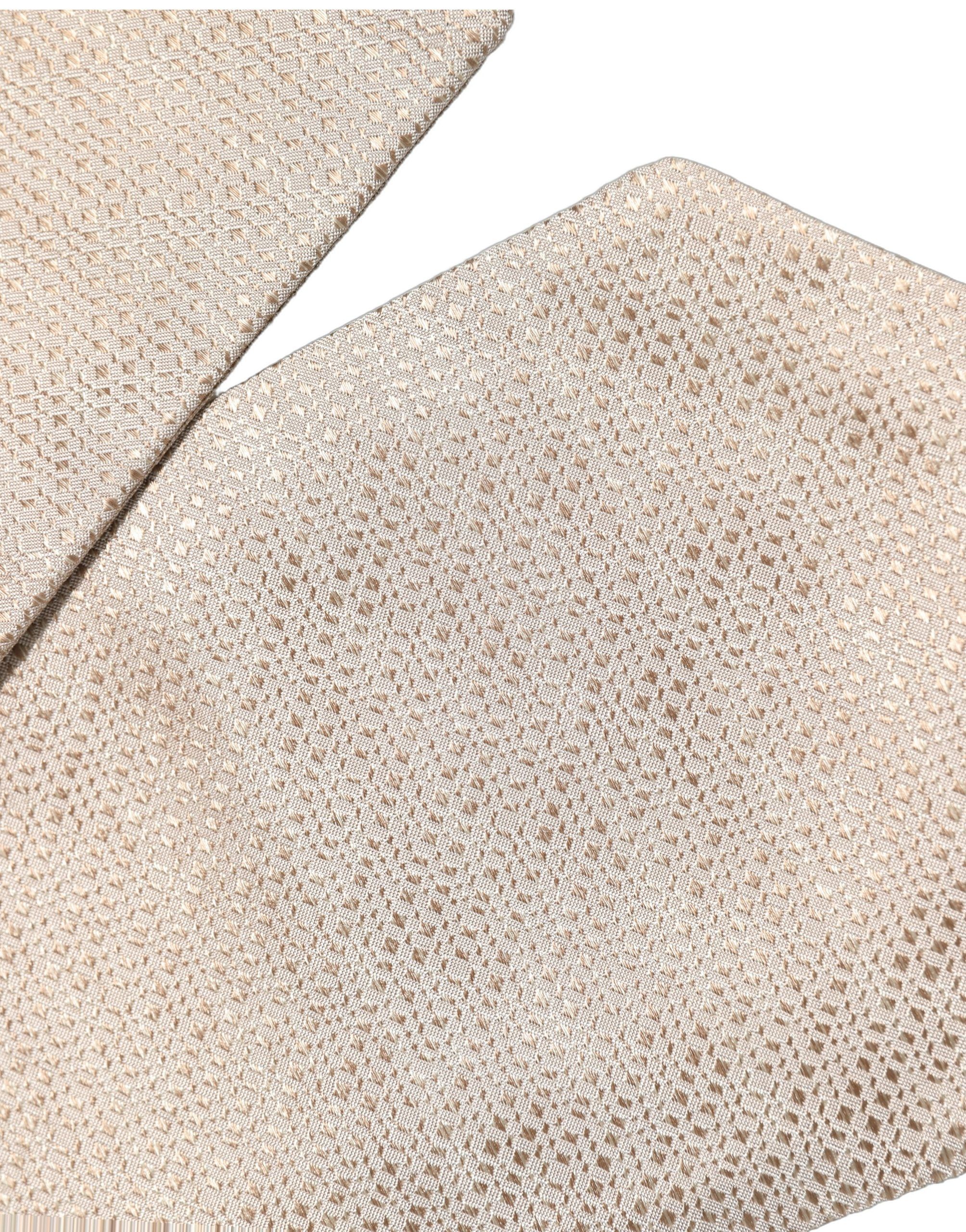 Silk Textured Knit Adjustable Men'sd Men NeckMen's Men's Tie - Dolce & Gabbana - Modalova