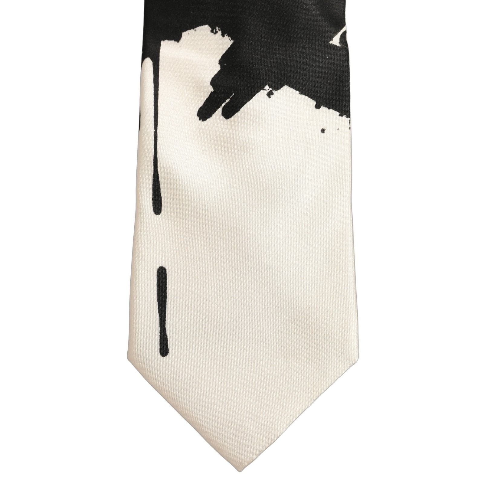 Silk Floral Graphic Adjustable Men'sd Men NeckMen's Men's Tie (Pre-Owned) - Dolce & Gabbana - Modalova