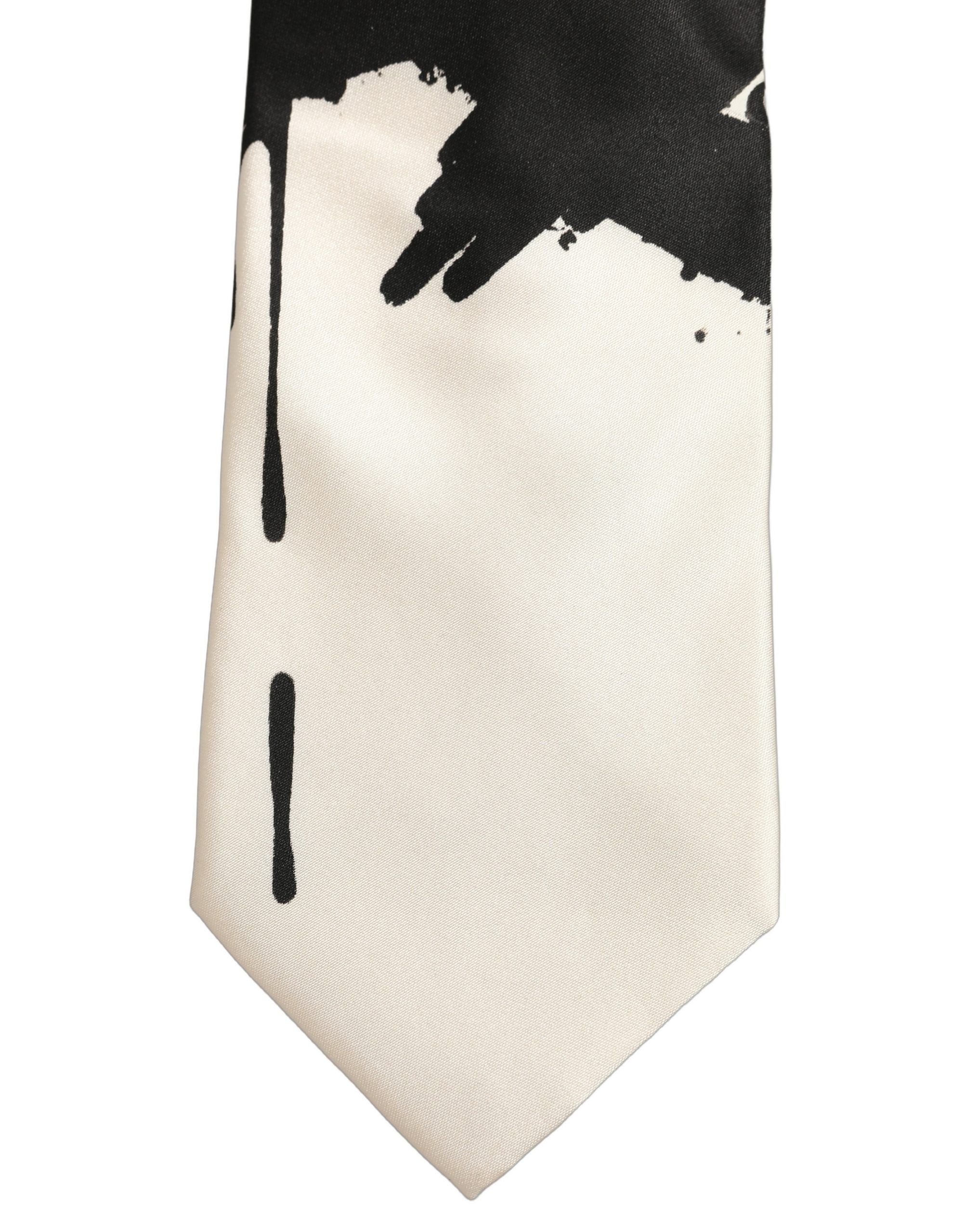 Silk Floral Graphic Adjustable Men'sd Men NeckMen's Men's Tie (Pre-Owned) - Dolce & Gabbana - Modalova