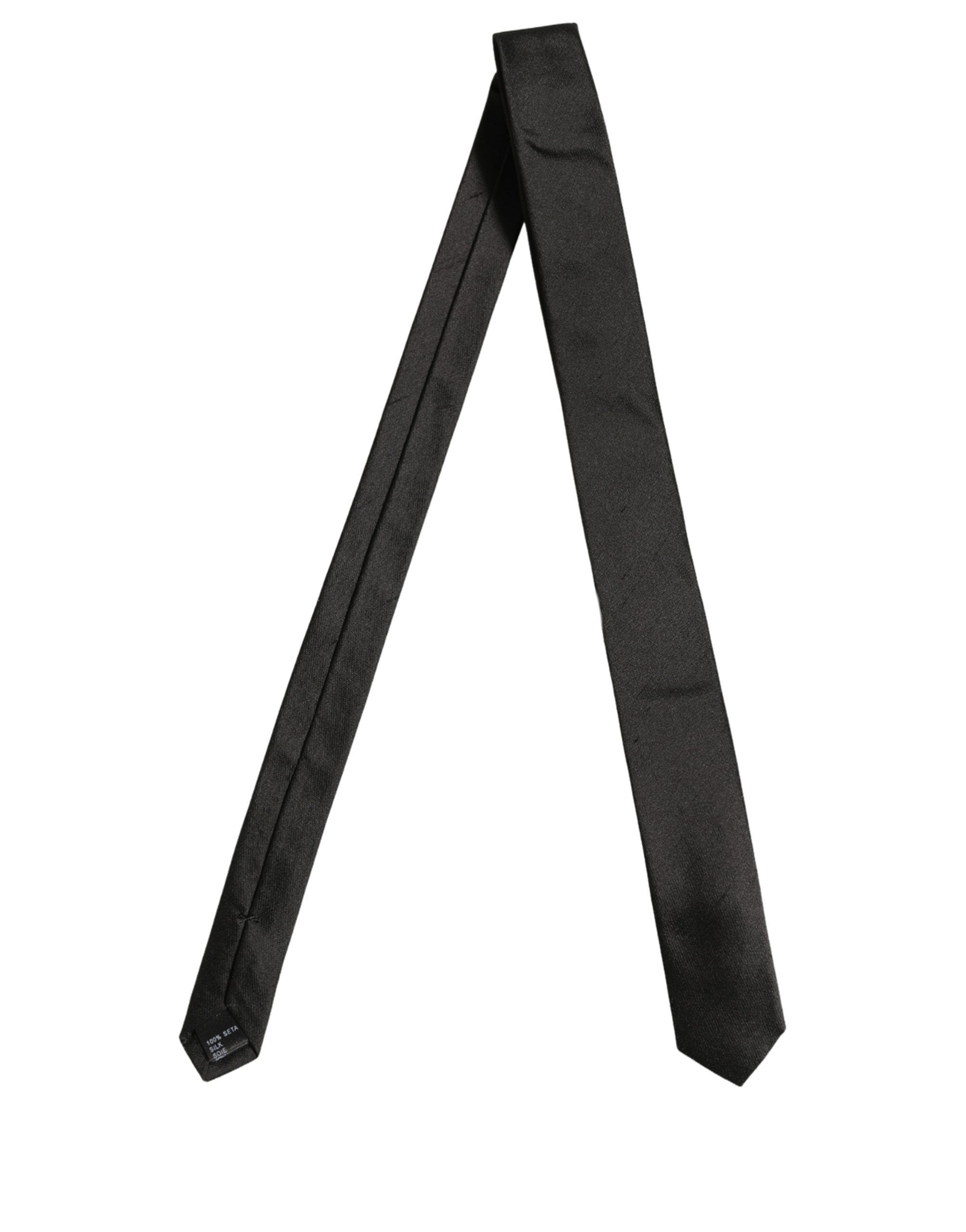 Satin Textured Adjustable NeckMen's Men Accessory Men's Tie - Dolce & Gabbana - Modalova