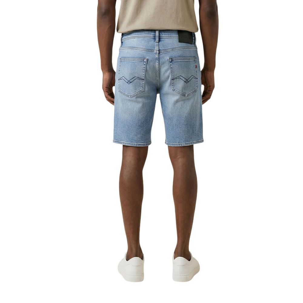Cotton Bermuda Men's Shorts - Replay - Modalova