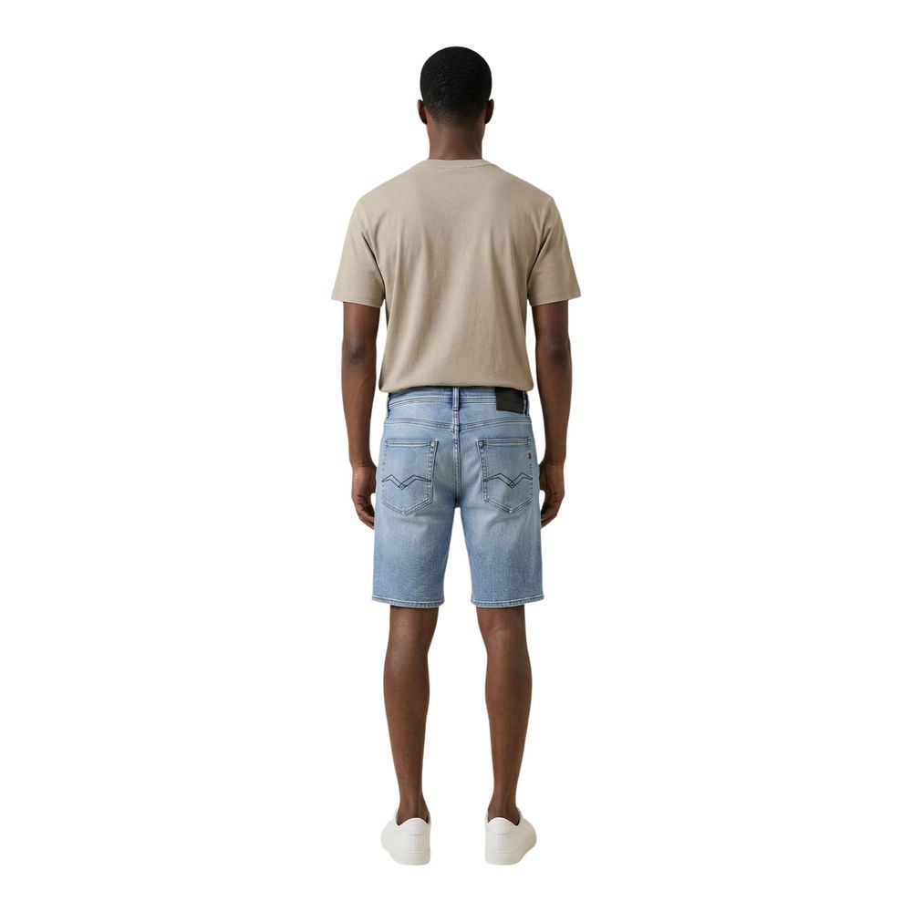 Cotton Bermuda Men's Shorts - Replay - Modalova