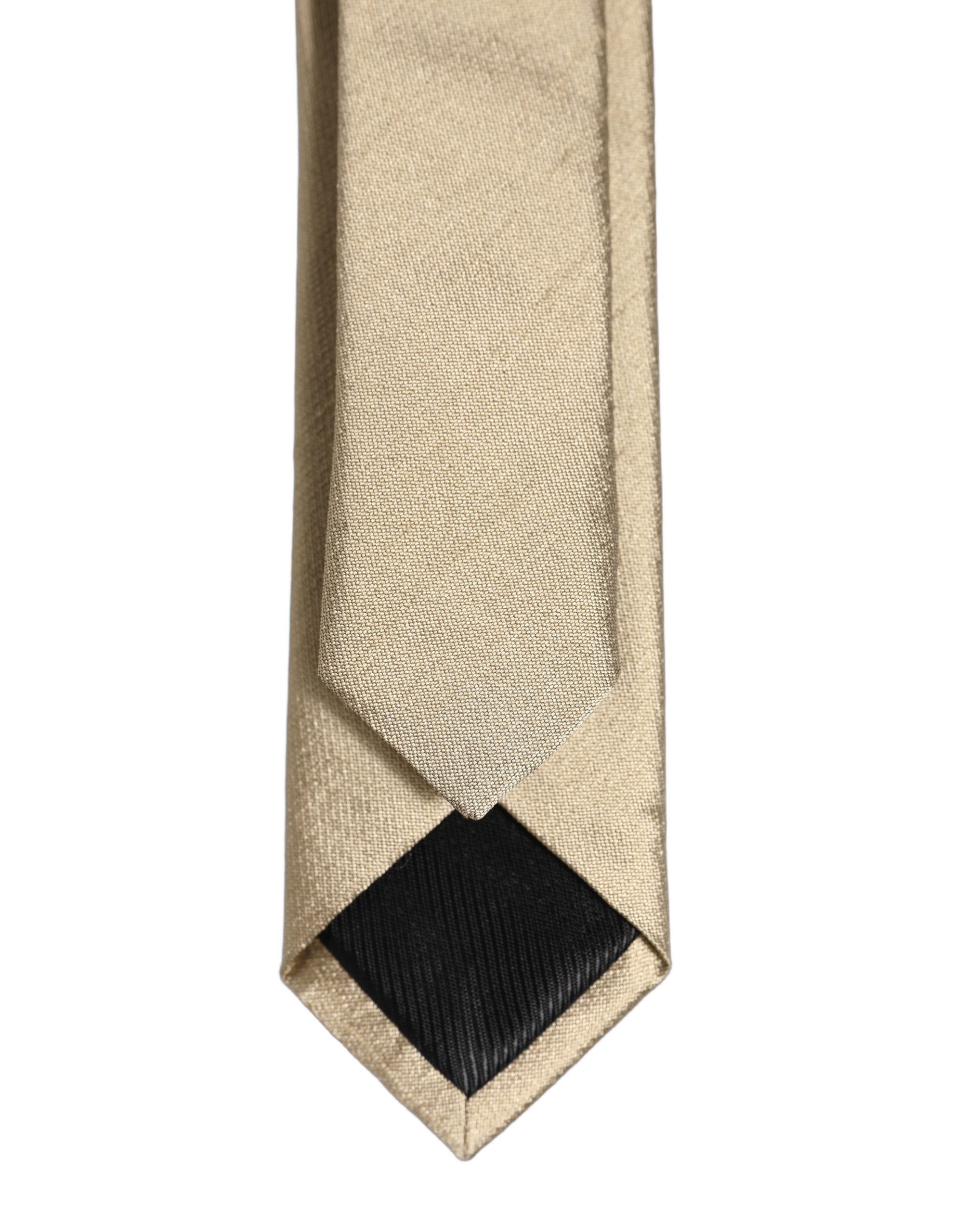 Satin Silk Textured Adjustable NeckMen's Accessory Men's Tie - Dolce & Gabbana - Modalova