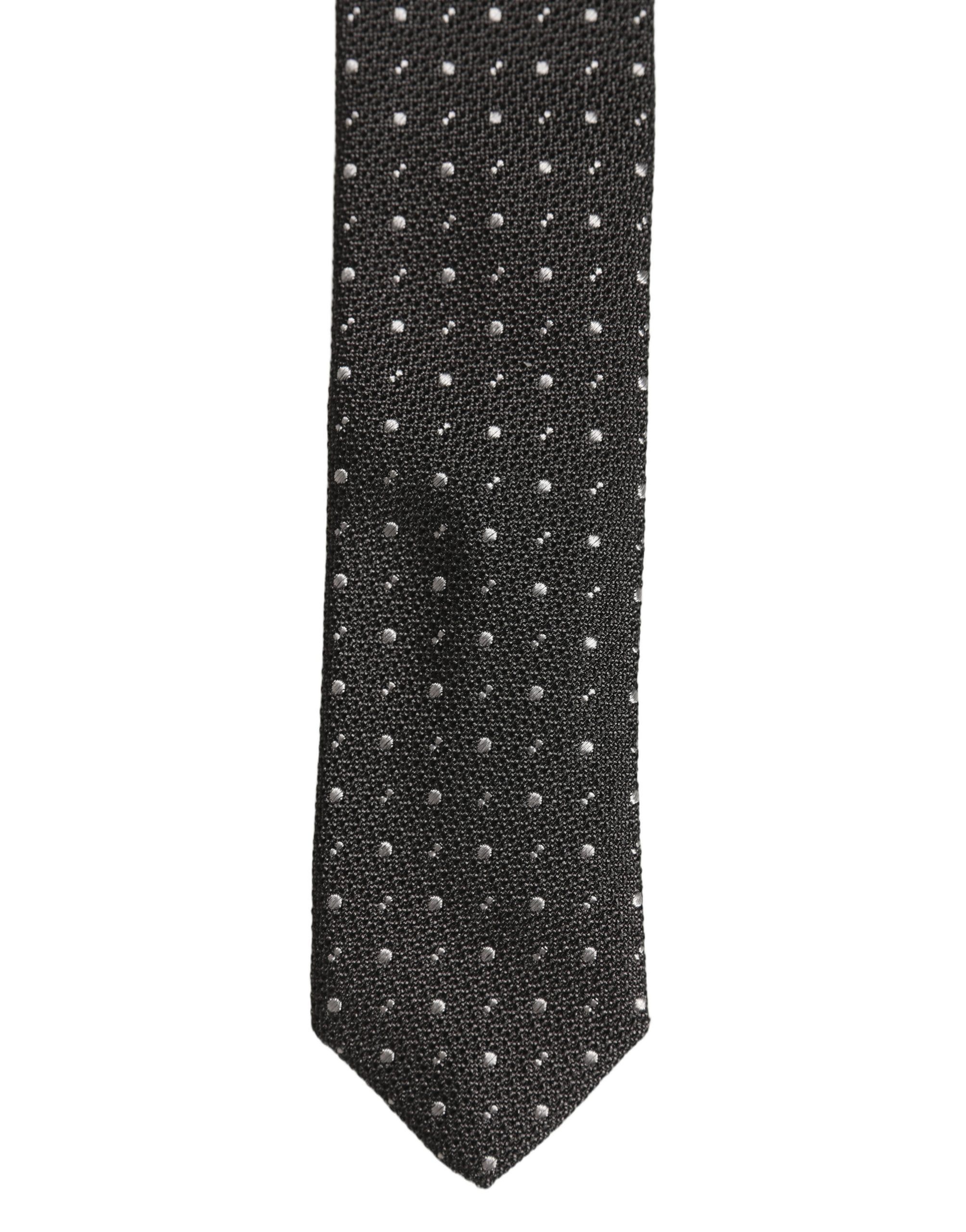Polka Dot Silk Adjustable NeckMen's Accessory Men's Tie - Dolce & Gabbana - Modalova