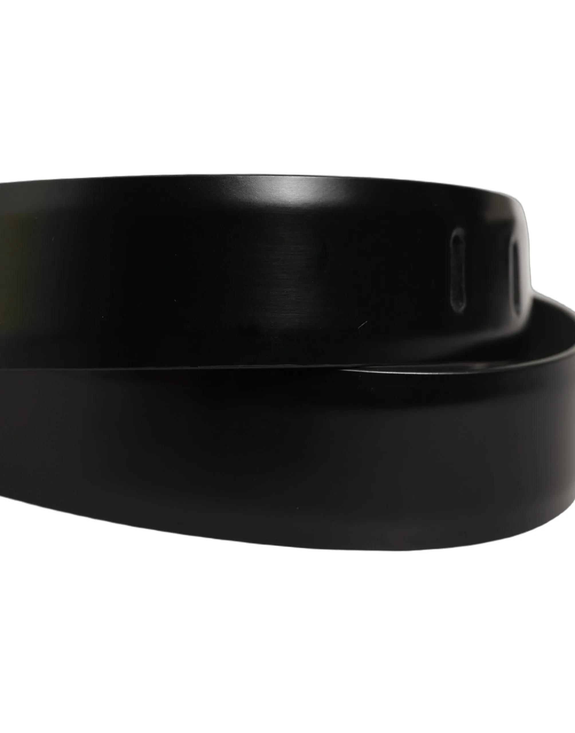 Leather Silver Tone Metal Buckle Men's Belt (Pre-Owned) - Dolce & Gabbana - Modalova