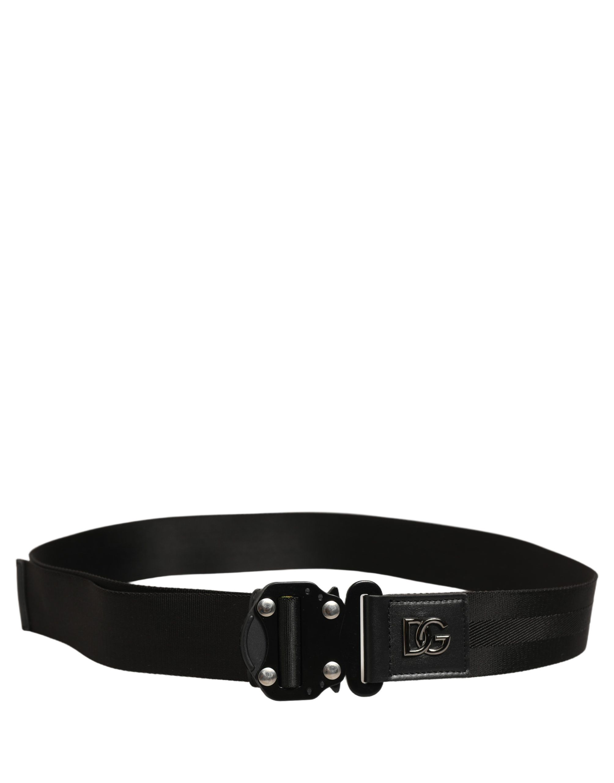 Men Fabric Strap Logo Metal Buckle Men's Belt - Dolce & Gabbana - Modalova