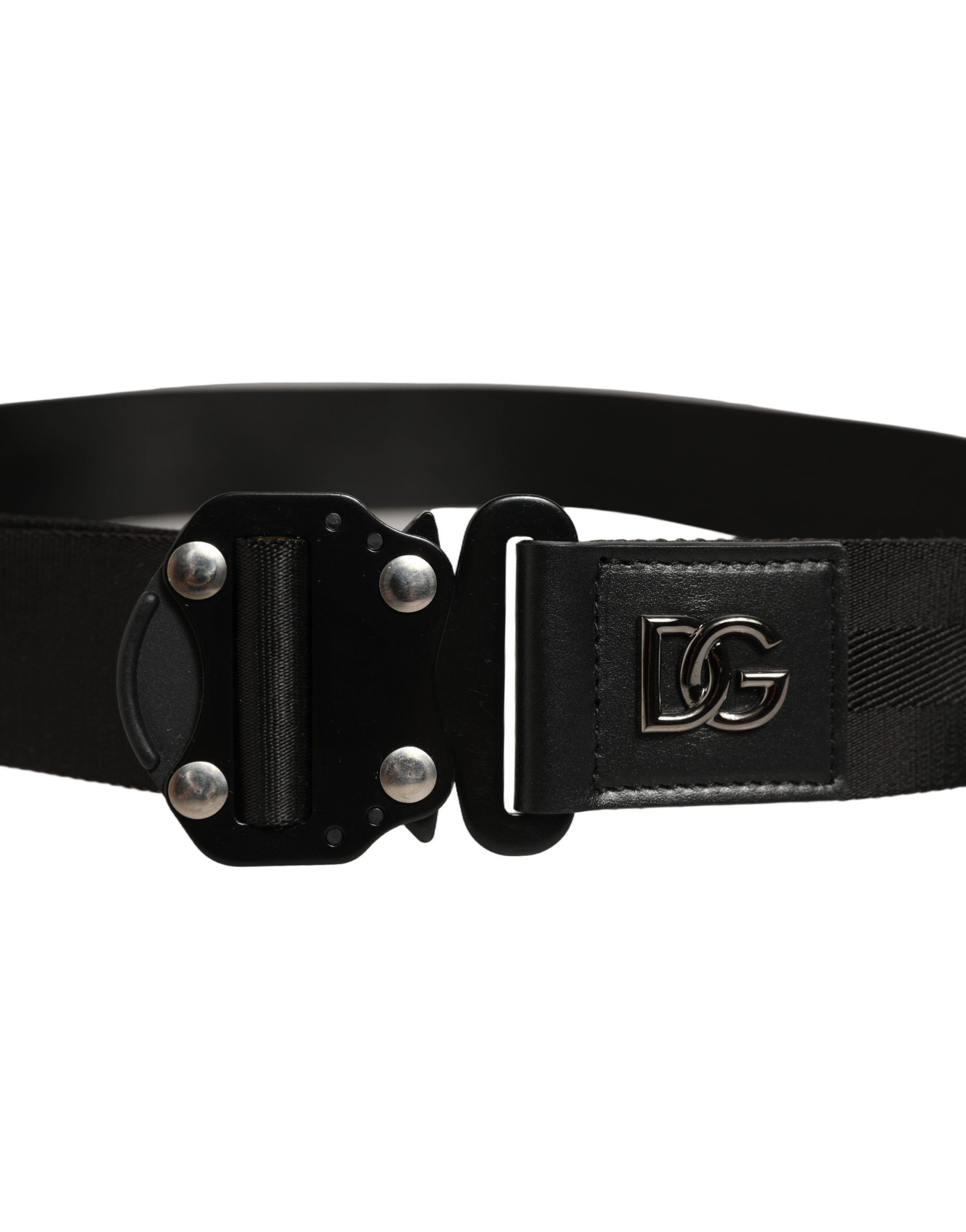 Men Fabric Strap Logo Metal Buckle Men's Belt - Dolce & Gabbana - Modalova