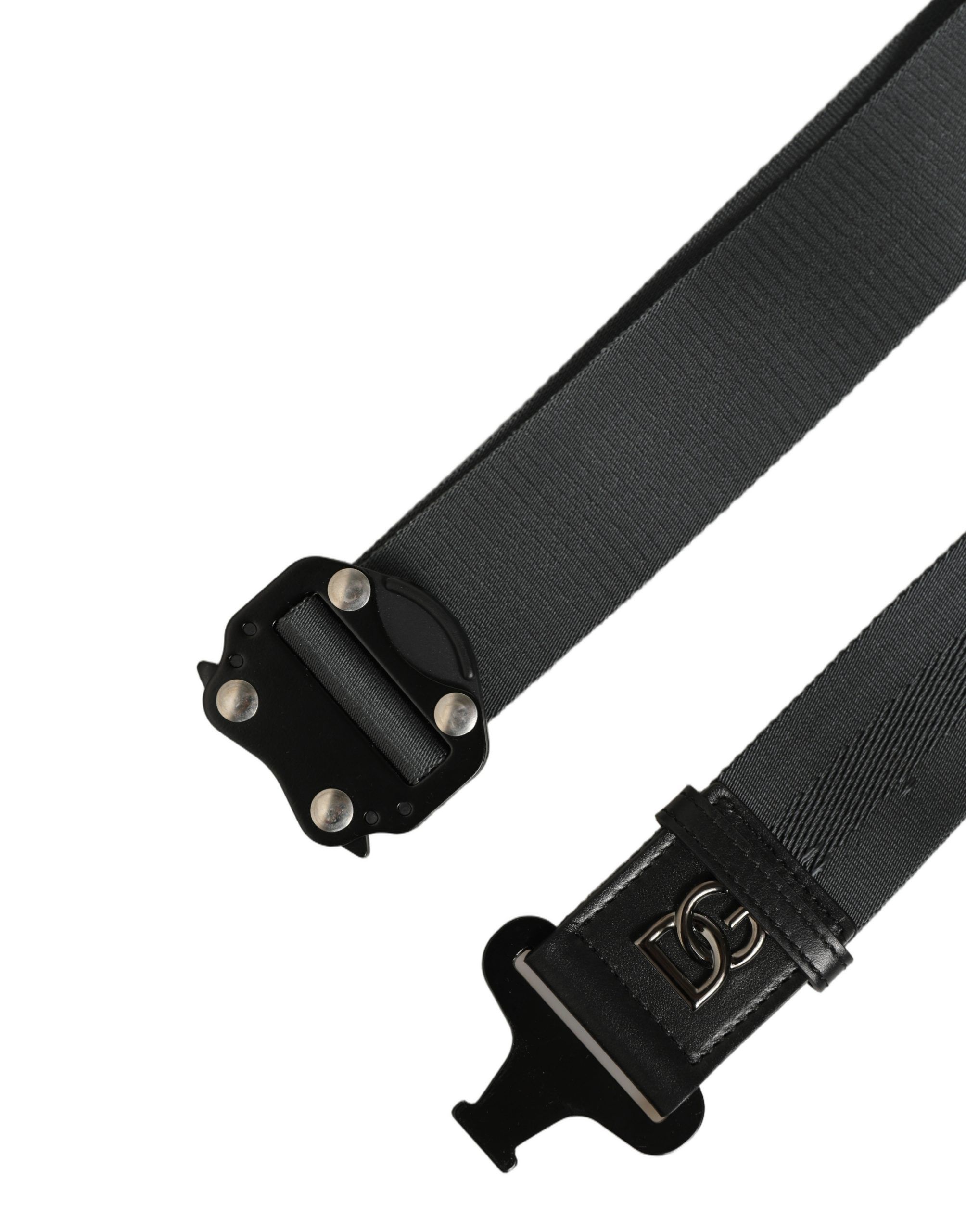 Men Fabric Strap Logo Metal Buckle Men's Belt (Pre-Owned) - Dolce & Gabbana - Modalova