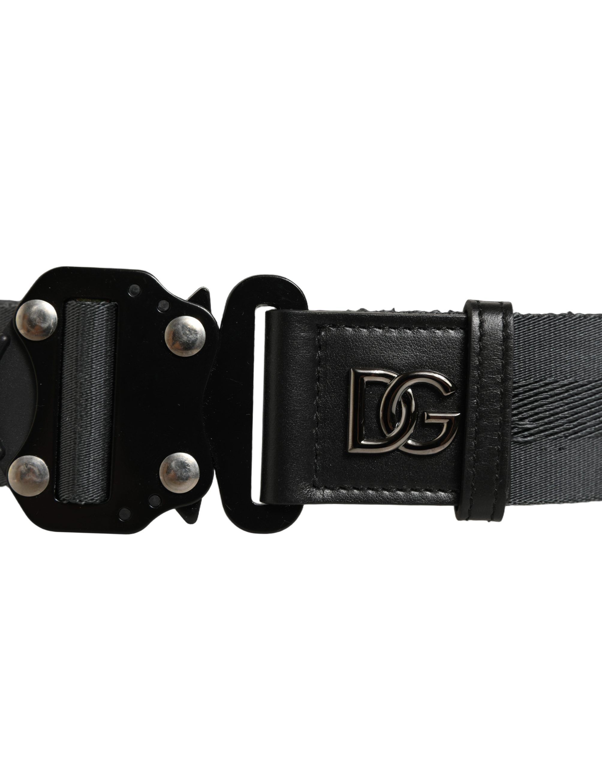 Men Fabric Strap Logo Metal Buckle Men's Belt (Pre-Owned) - Dolce & Gabbana - Modalova