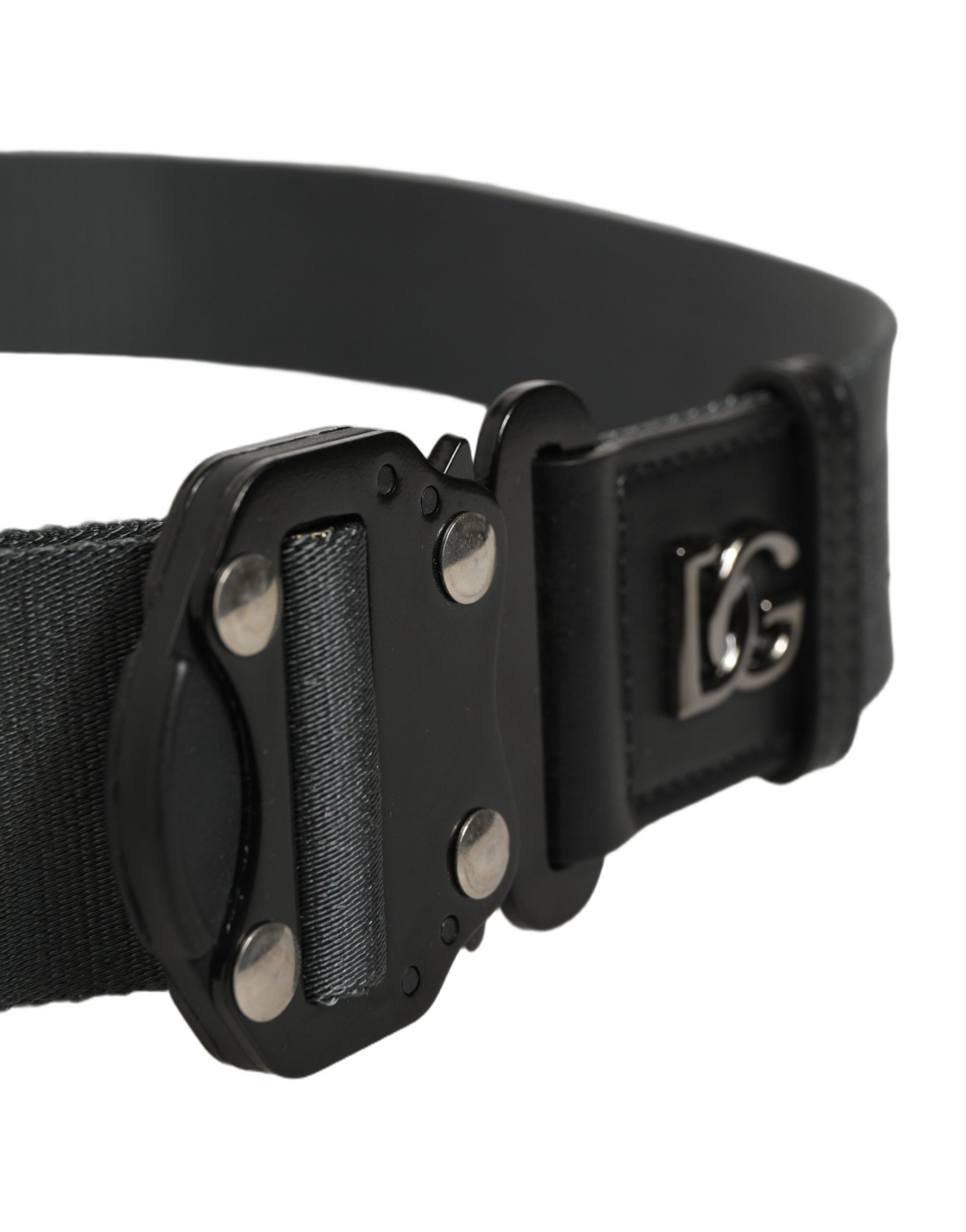 Men Fabric Strap Logo Metal Buckle Men's Belt (Pre-Owned) - Dolce & Gabbana - Modalova