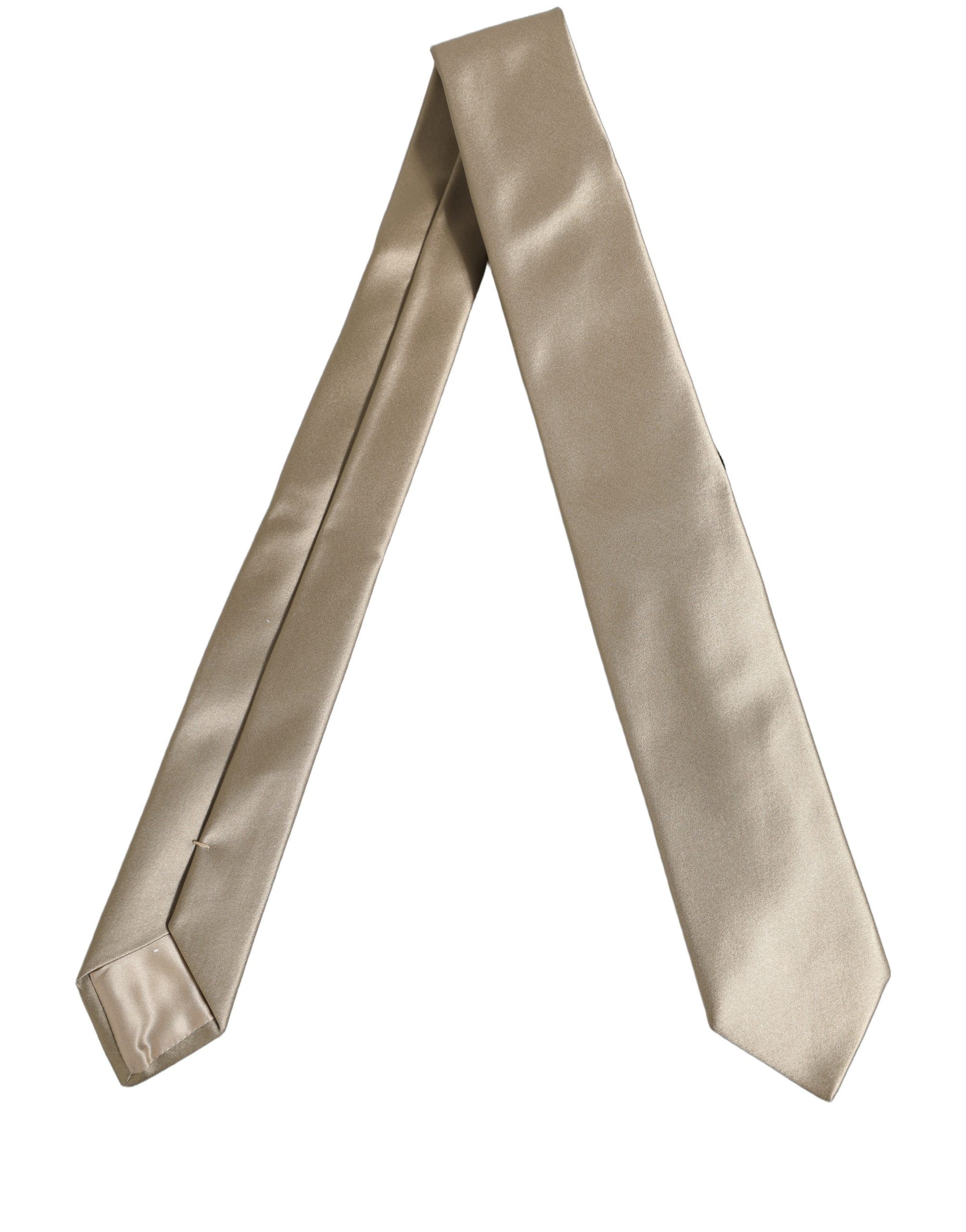 Satin Silk Adjustable Men'sd NeckMen's Accessory Men's Tie - Dolce & Gabbana - Modalova