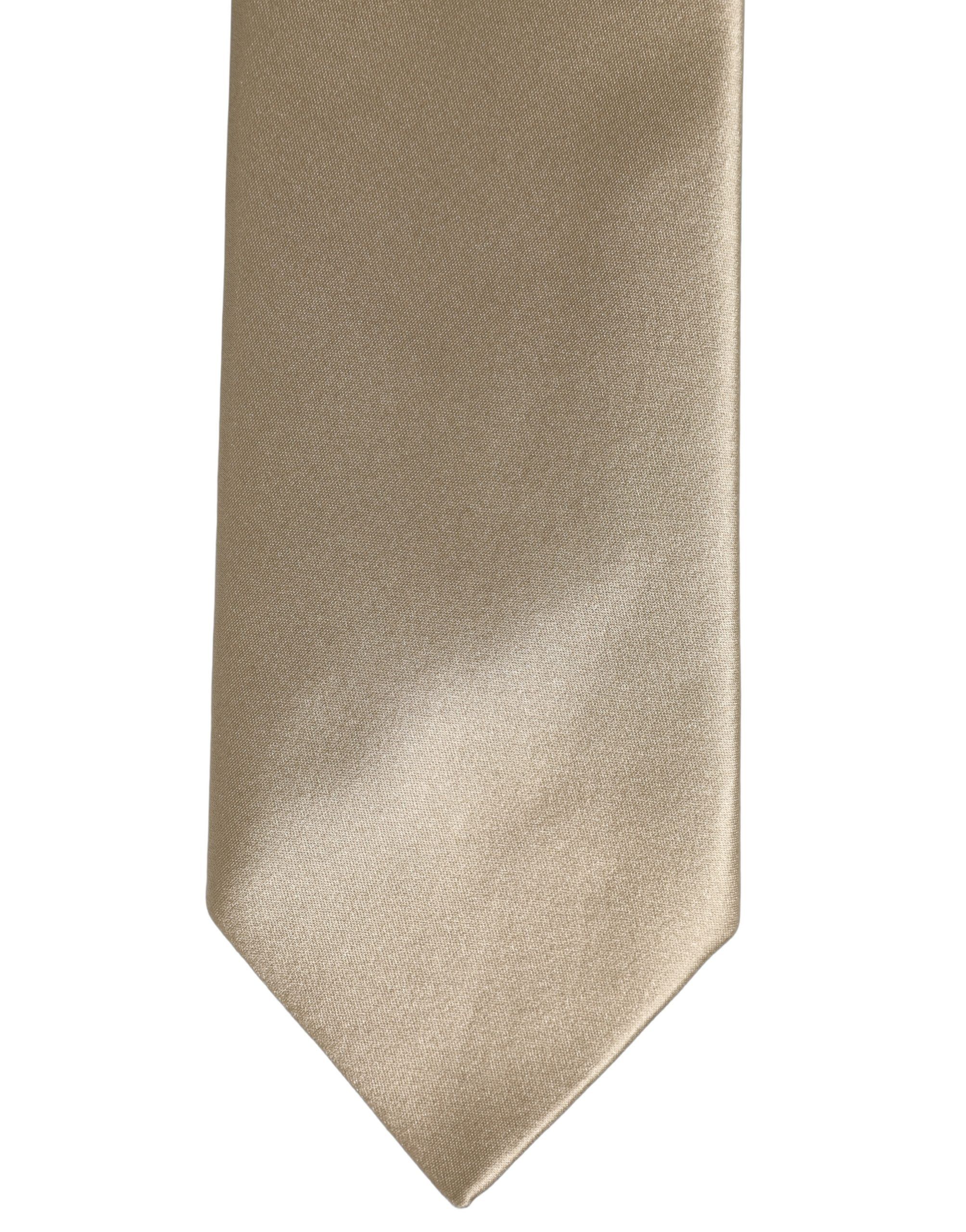 Satin Silk Adjustable Men'sd NeckMen's Accessory Men's Tie - Dolce & Gabbana - Modalova