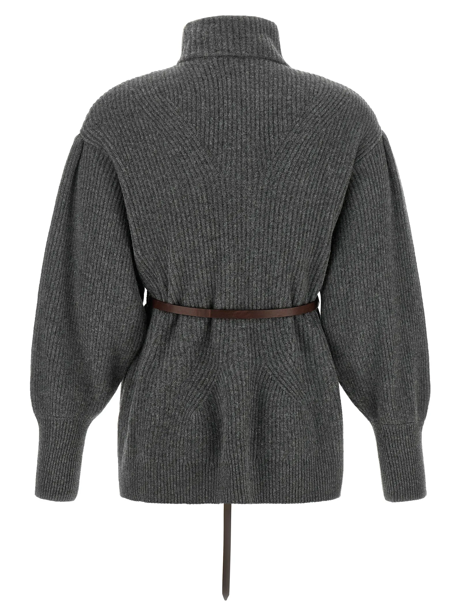 Virgin Wool Women's Cardigan - Brunello Cucinelli - Modalova